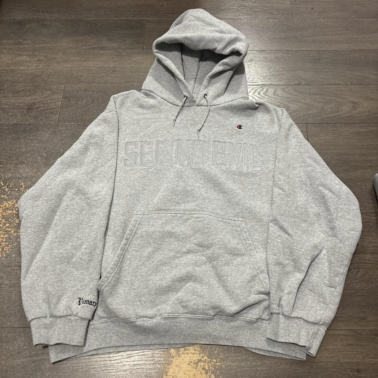 Designer visionary see no evil hoodie L 00s Size US L / EU 52-54 / 3 - 3 Thumbnail