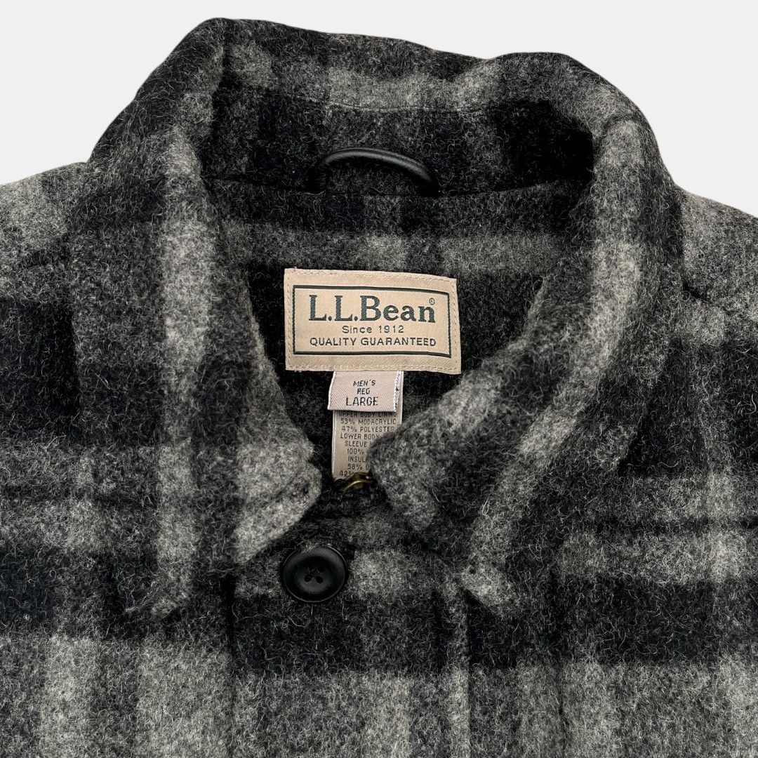 L.L. Bean Authentic L.L.Bean wool shirt jacket - Fashionella Size US L / EU 52-54 / 3 - 3 Thumbnail