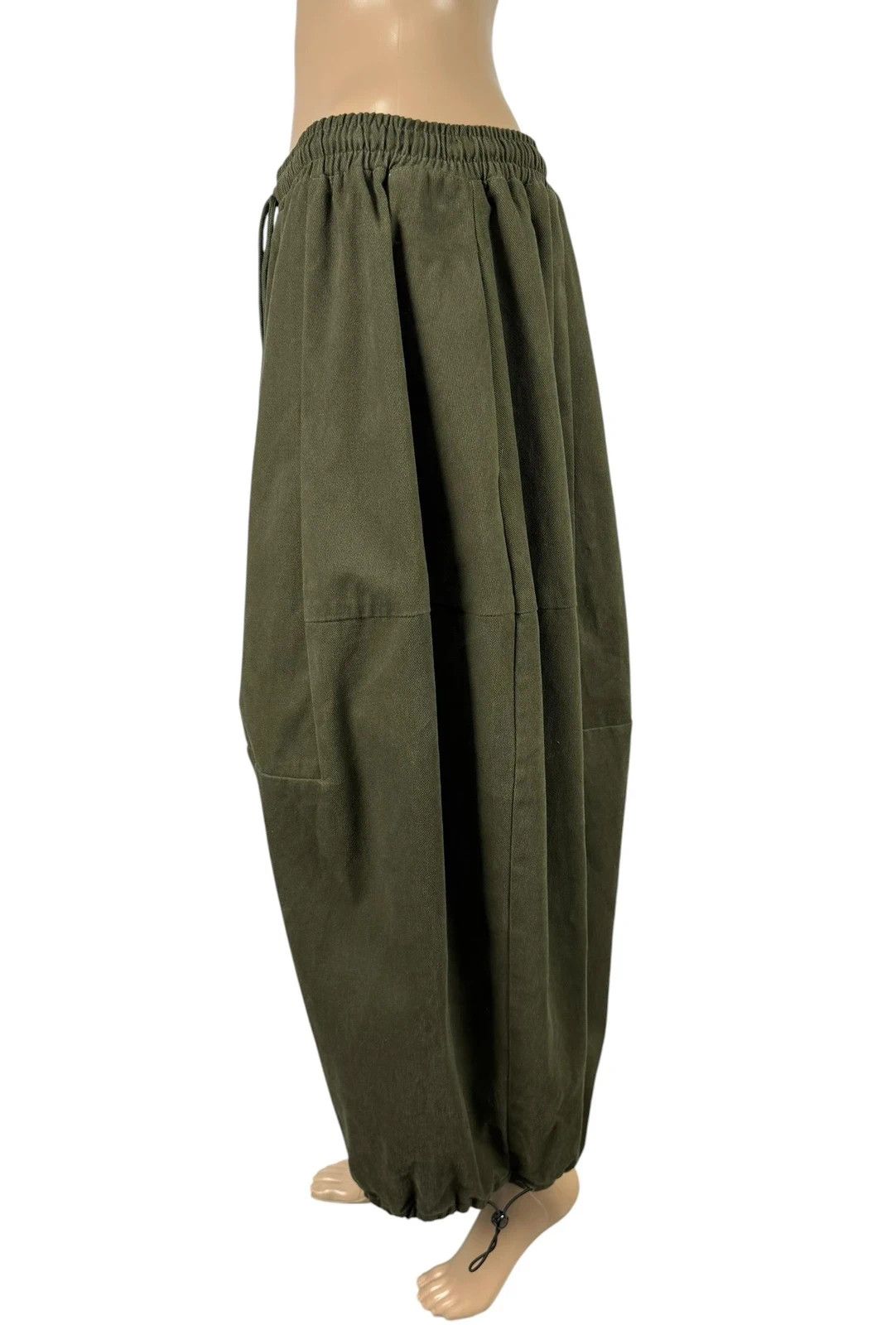 Other Catch The Wind Cotton Baggy Pants Size 28" / US 6 / IT 42 - 4 Thumbnail