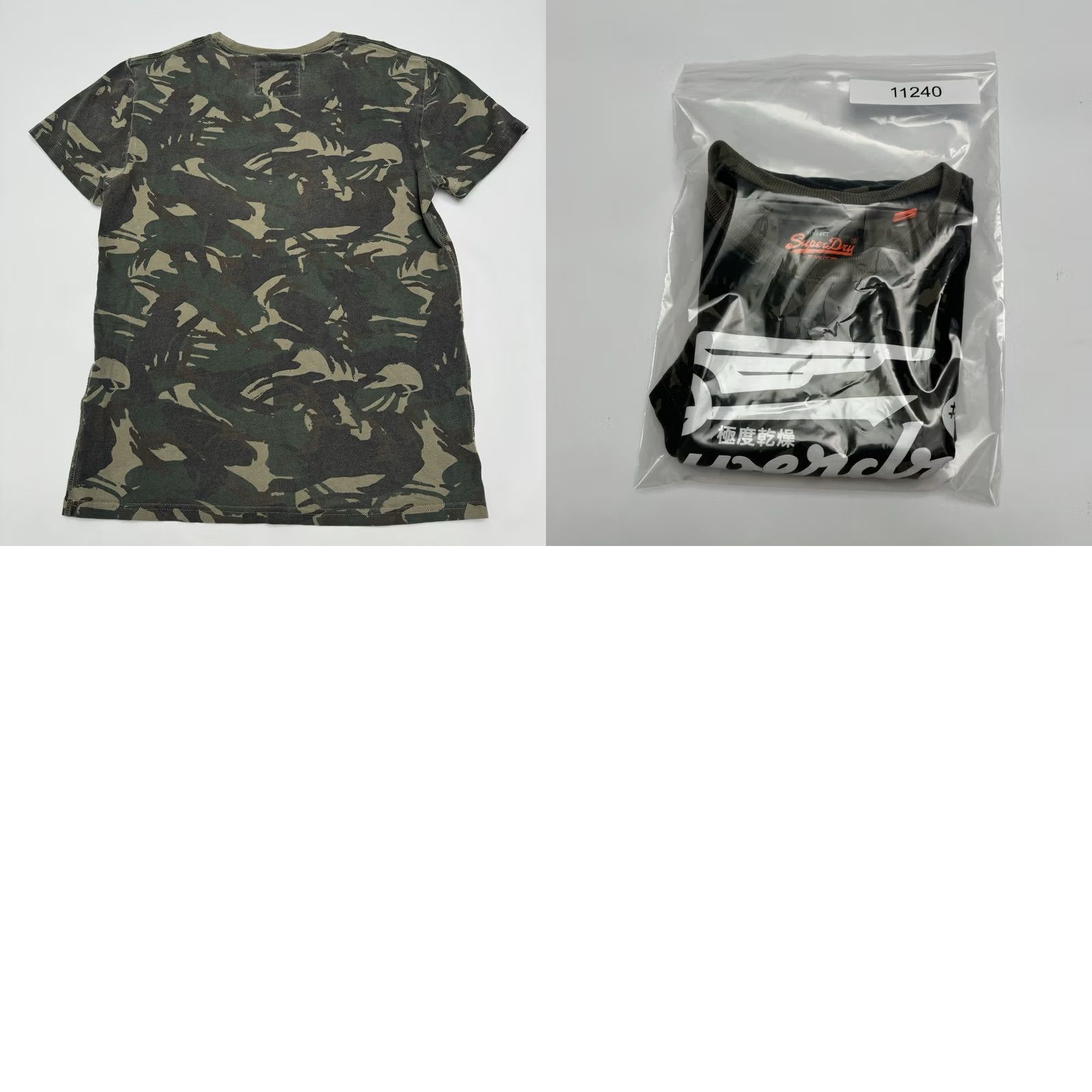 Superdry Superdry Mens Medium Green Army Military Camo Yokohama High Flyers Graphic Shirt Size US M / EU 48-50 / 2 - 8 Thumbnail