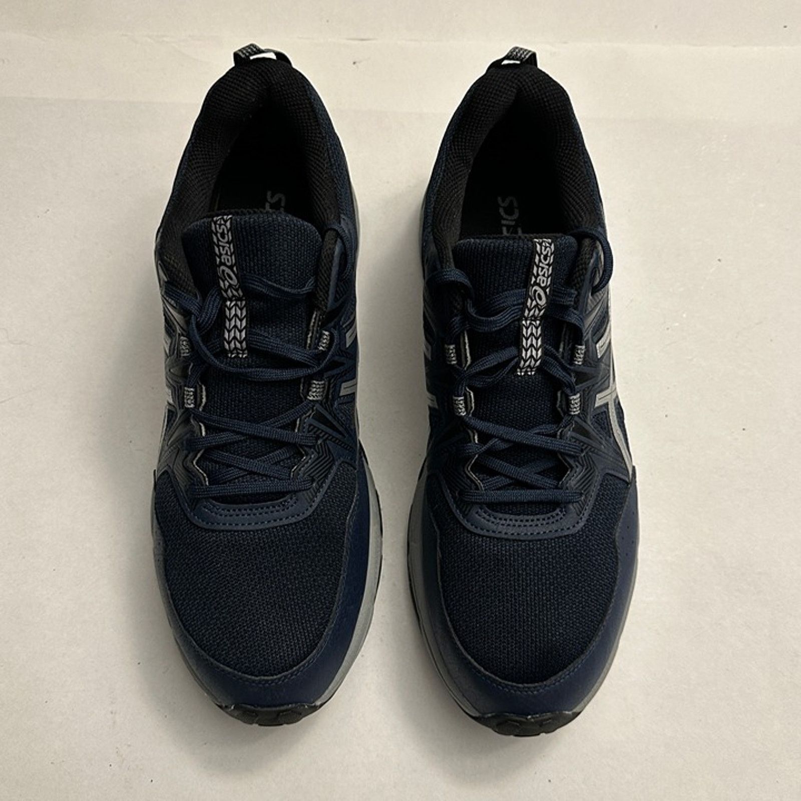 Asics ASICS Mens GEL Venture Size 12 Blue Grey Trail Running Shoes Size US 12 / EU 45 - 1 Thumbnail