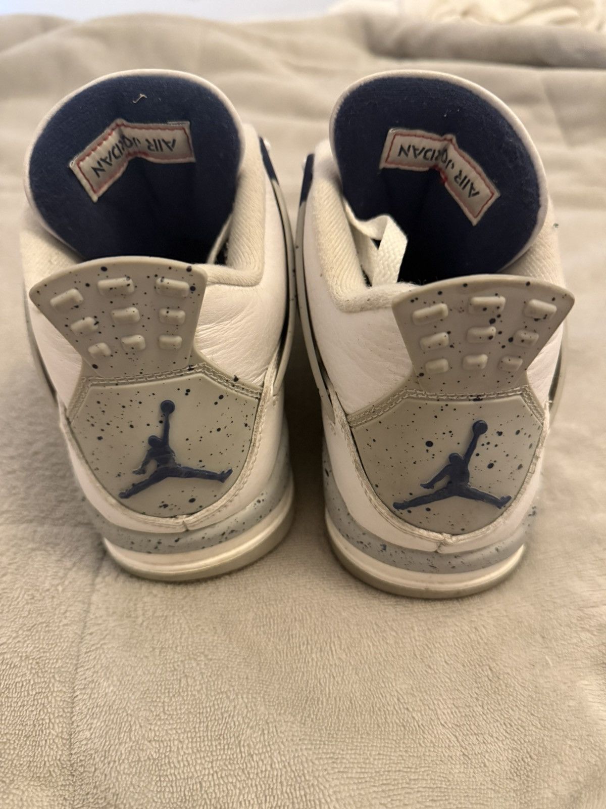 Nike Nike Air Jordan 4 Retro “Midnight Navy” Size US 8 / EU 41 - 5 Thumbnail