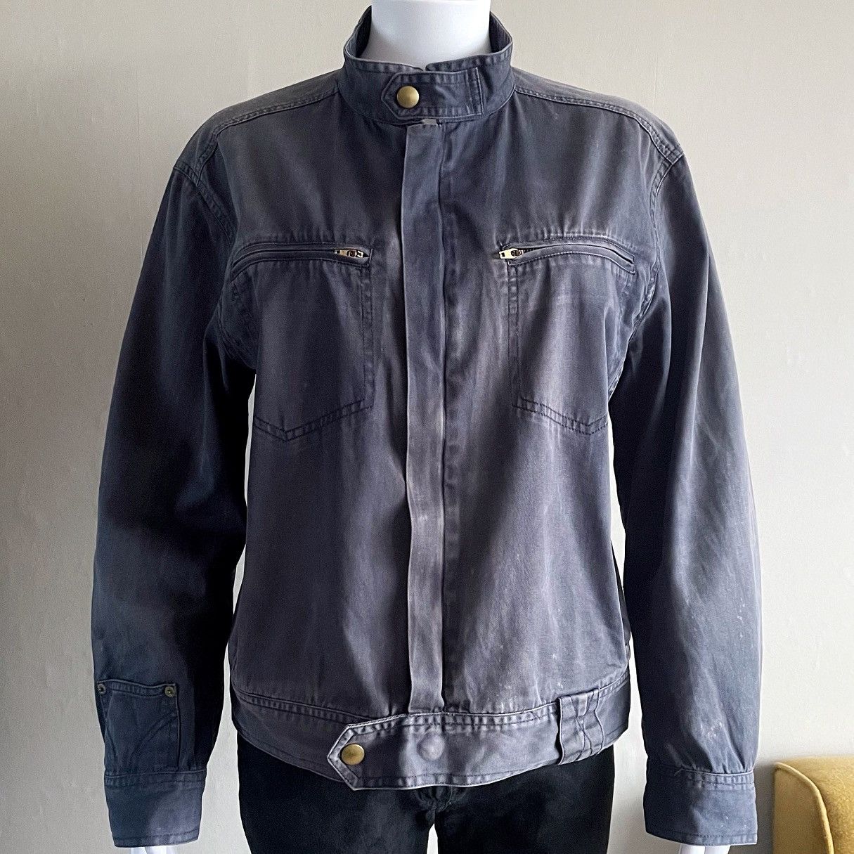 Dolce & Gabbana Dolce and Gabbana Classic Motorcycle Jacket Size XXS / US 00 / IT 34 - 1 Thumbnail