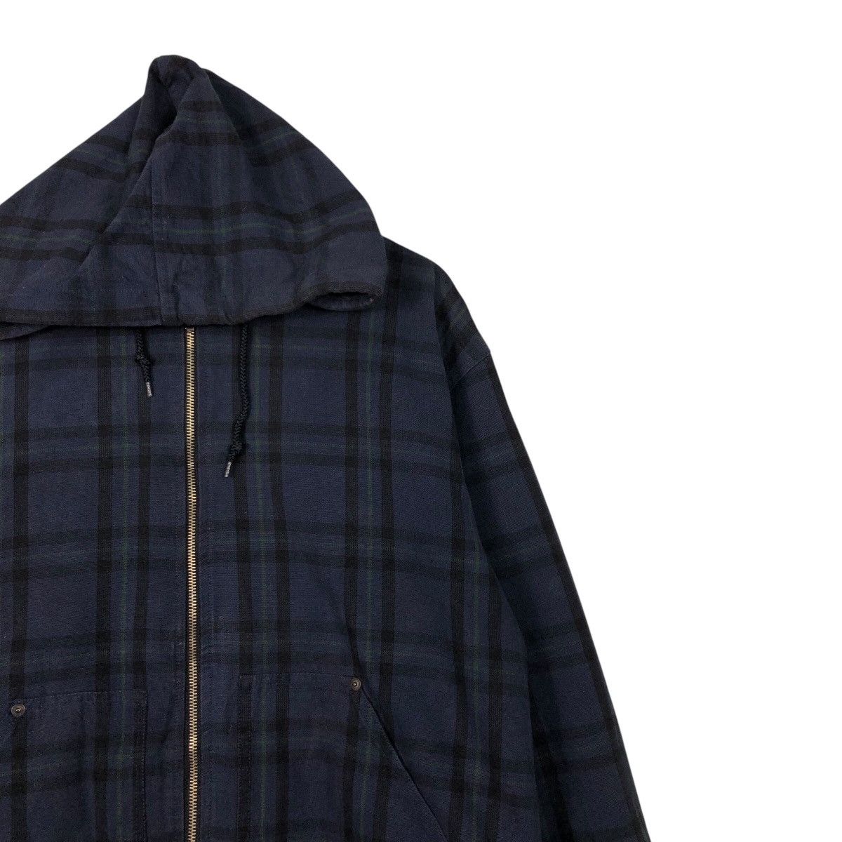 Japanese Brand × Vintage 📌Vintage Biker Jacket Breath Tartan Design Issey Miyake Size US M / EU 48-50 / 2 - 7 Thumbnail