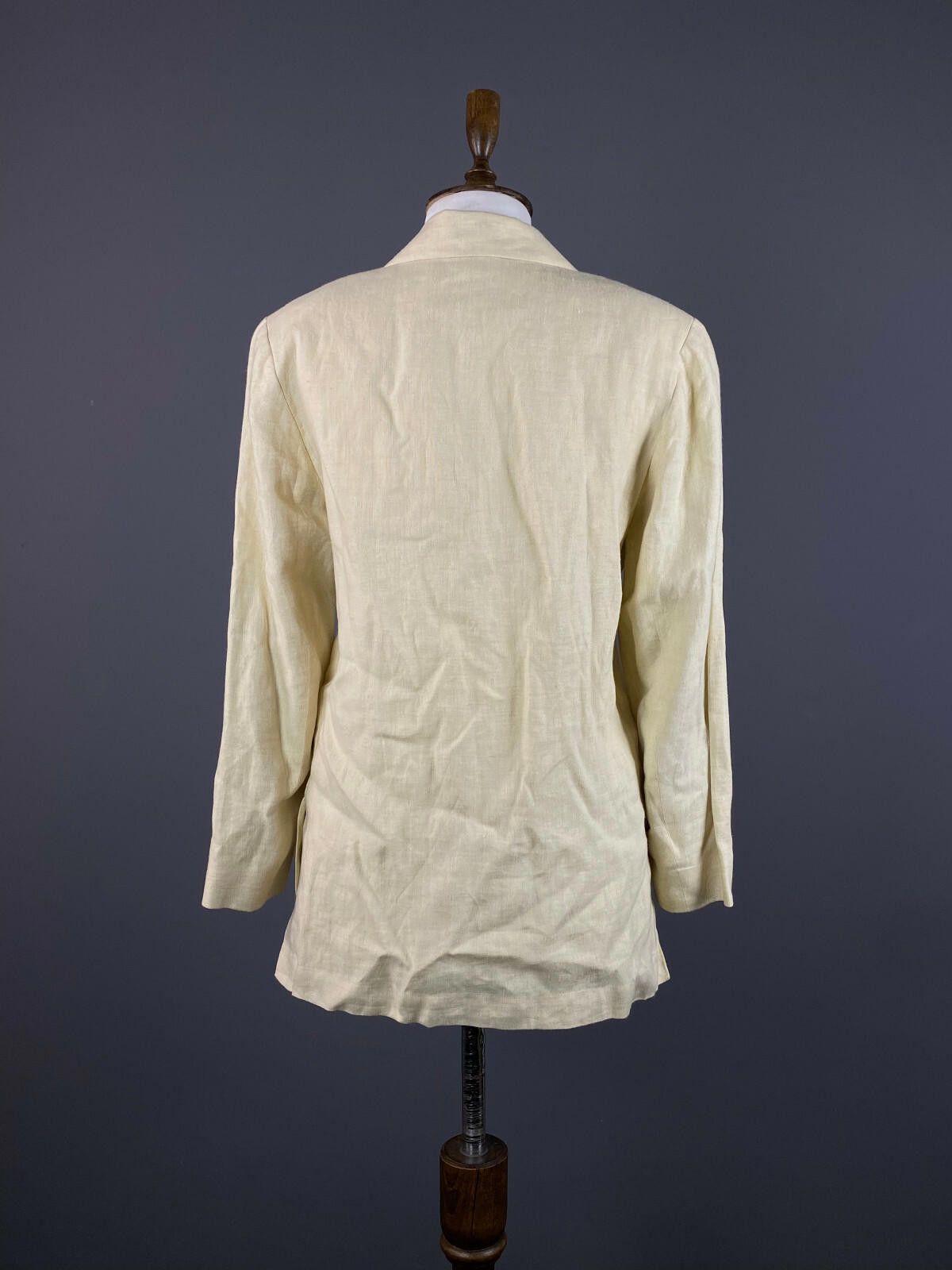 Kenzo Ladies Kenzo Jungle Beige Button Down Blazer Jacket Size 38 Size M / US 6-8 / IT 42-44 - 5 Thumbnail