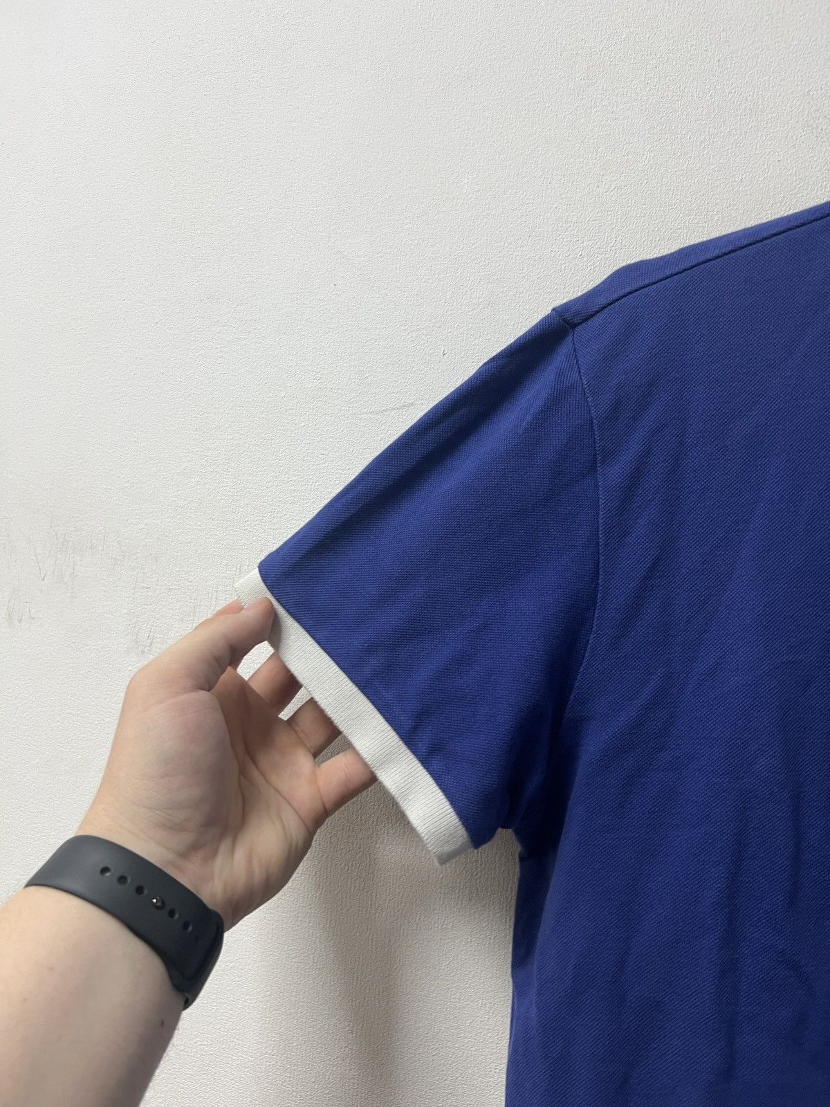 Moncler Moncler Polo T-Shirt Blue Y2K Mens Size US XL / EU 56 / 4 - 6 Thumbnail