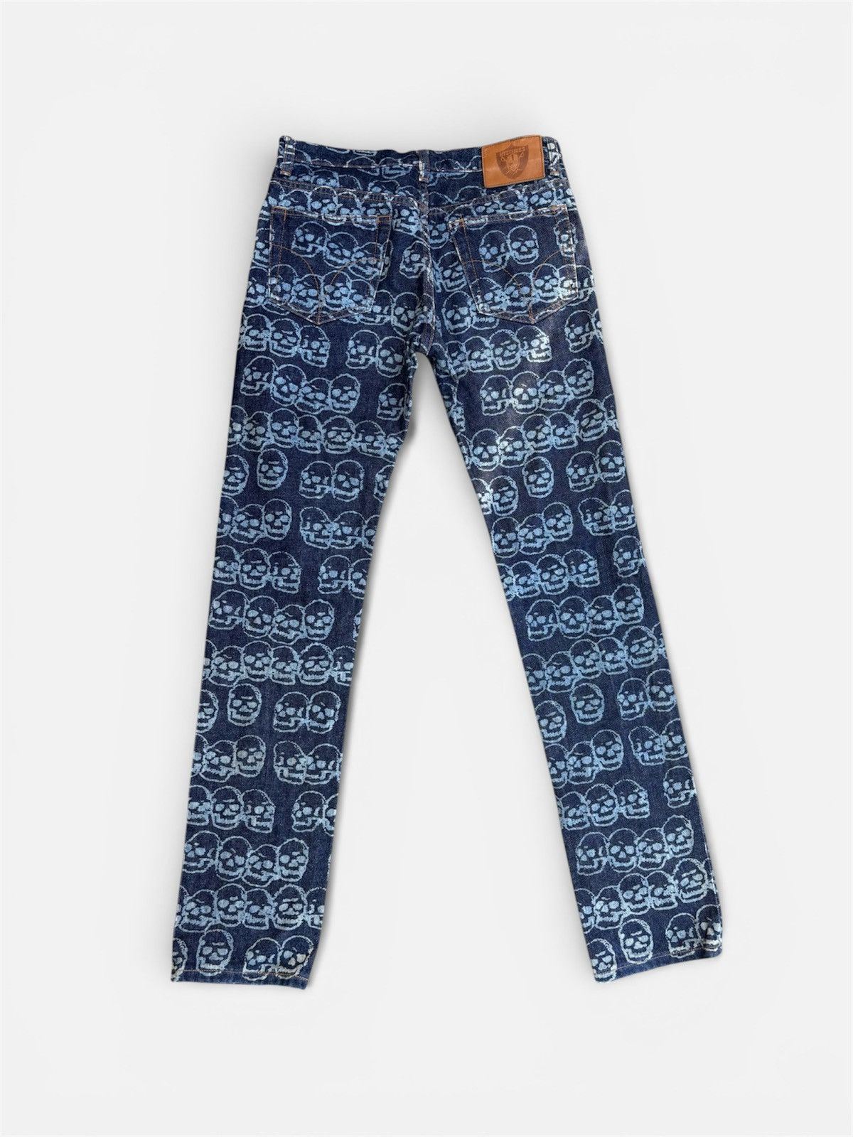 Hysteric Glamour Hysterics Glamour Skull Denim Pants Size US 30 / EU 46 - 2 Thumbnail
