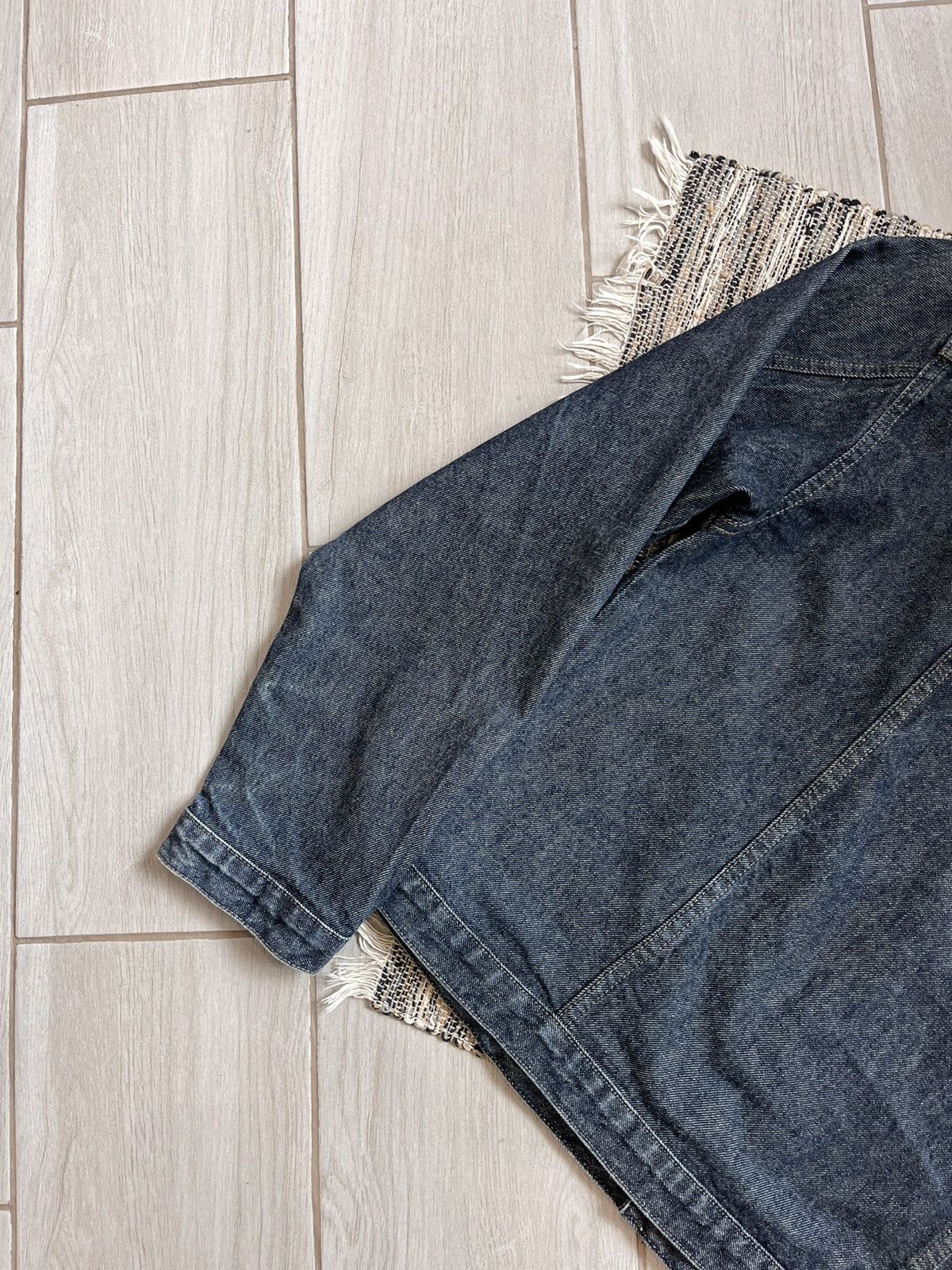 Vintage John Rocha Denim Jacket workwear Size US XL / EU 56 / 4 - 13 Thumbnail
