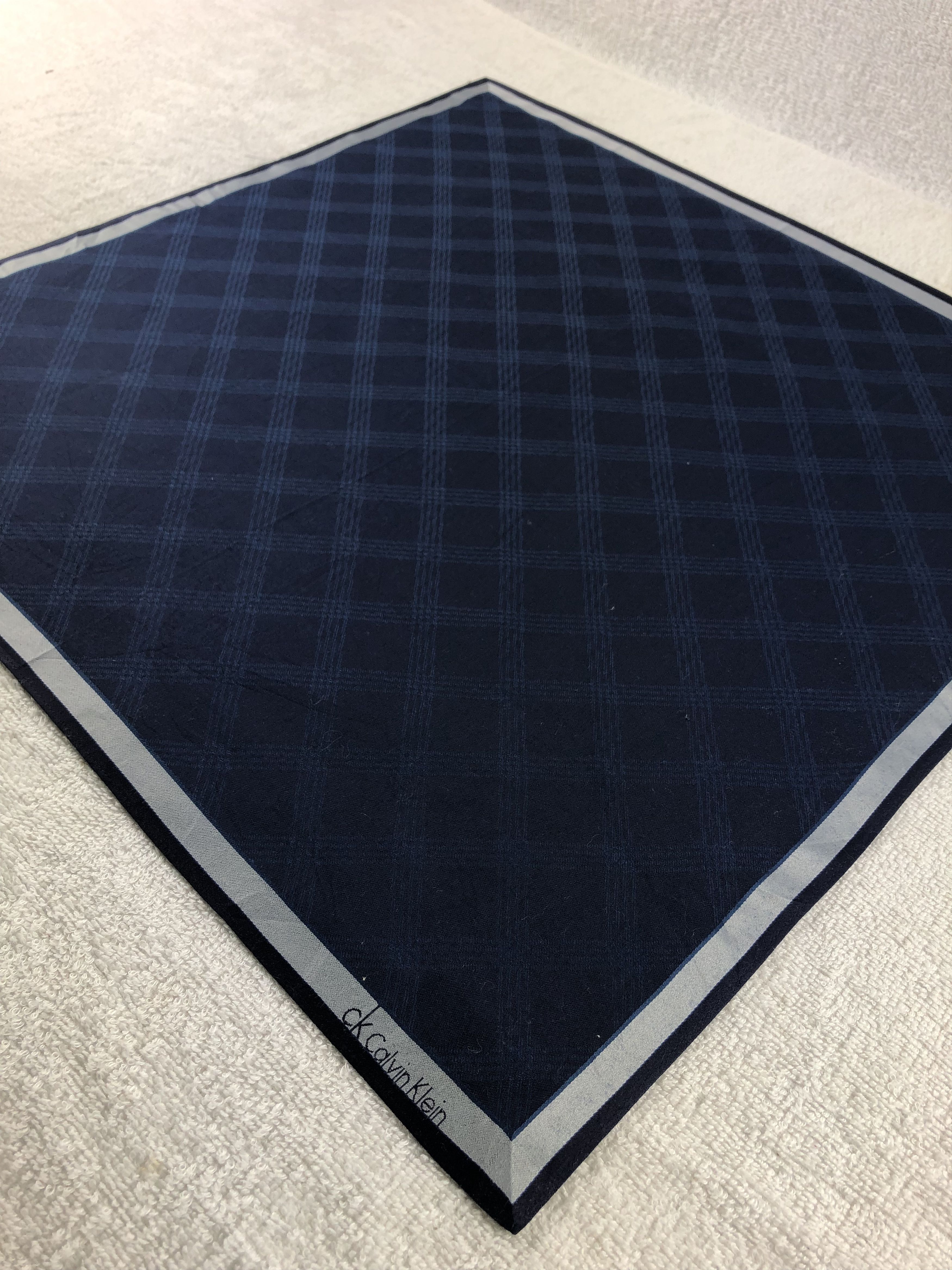 Calvin Klein × Vintage Calvin Klein Handkerchief / Bandana / Neckerchief Size ONE SIZE - 4 Thumbnail