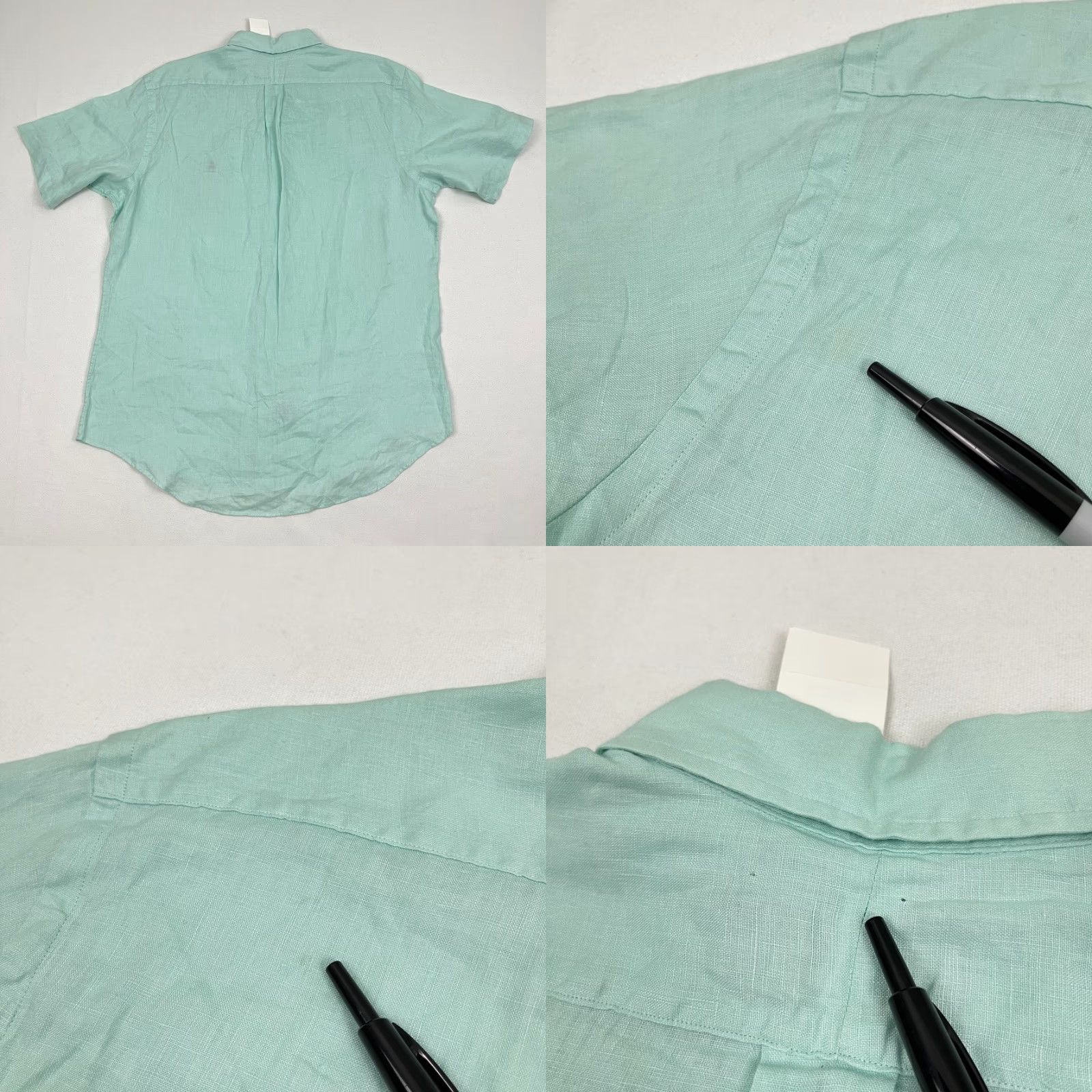 Ralph Lauren Ralph Lauren Shirt Mens XL Bermuda Blue 100% Linen Button-Down Pony Summer Prep Size US XL / EU 56 / 4 - 8 Thumbnail