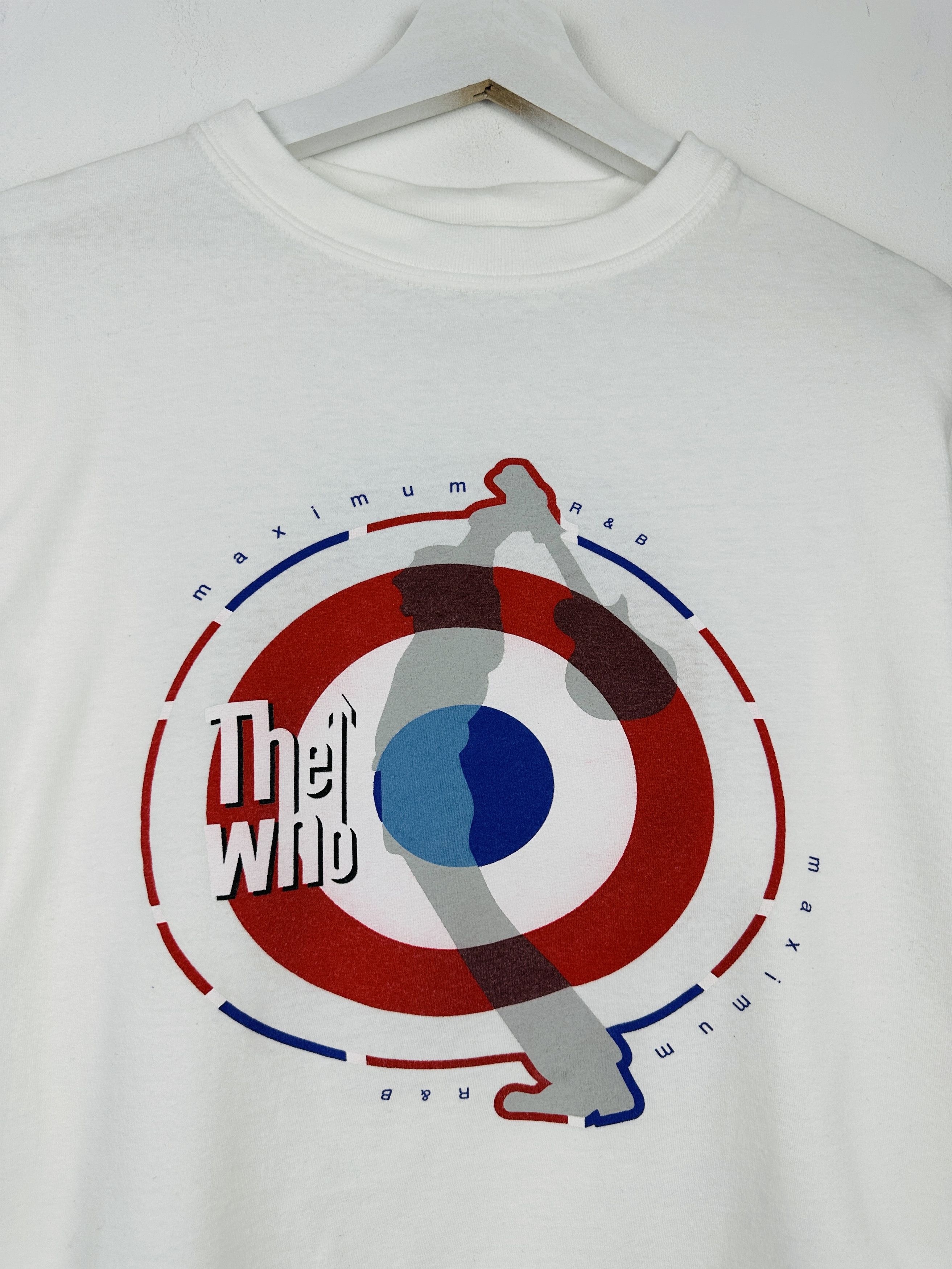 Band Tees 90s Vintage Maximum R&B The Who Rock Band Graphic T Shirt Size US L / EU 52-54 / 3 - 5 Thumbnail