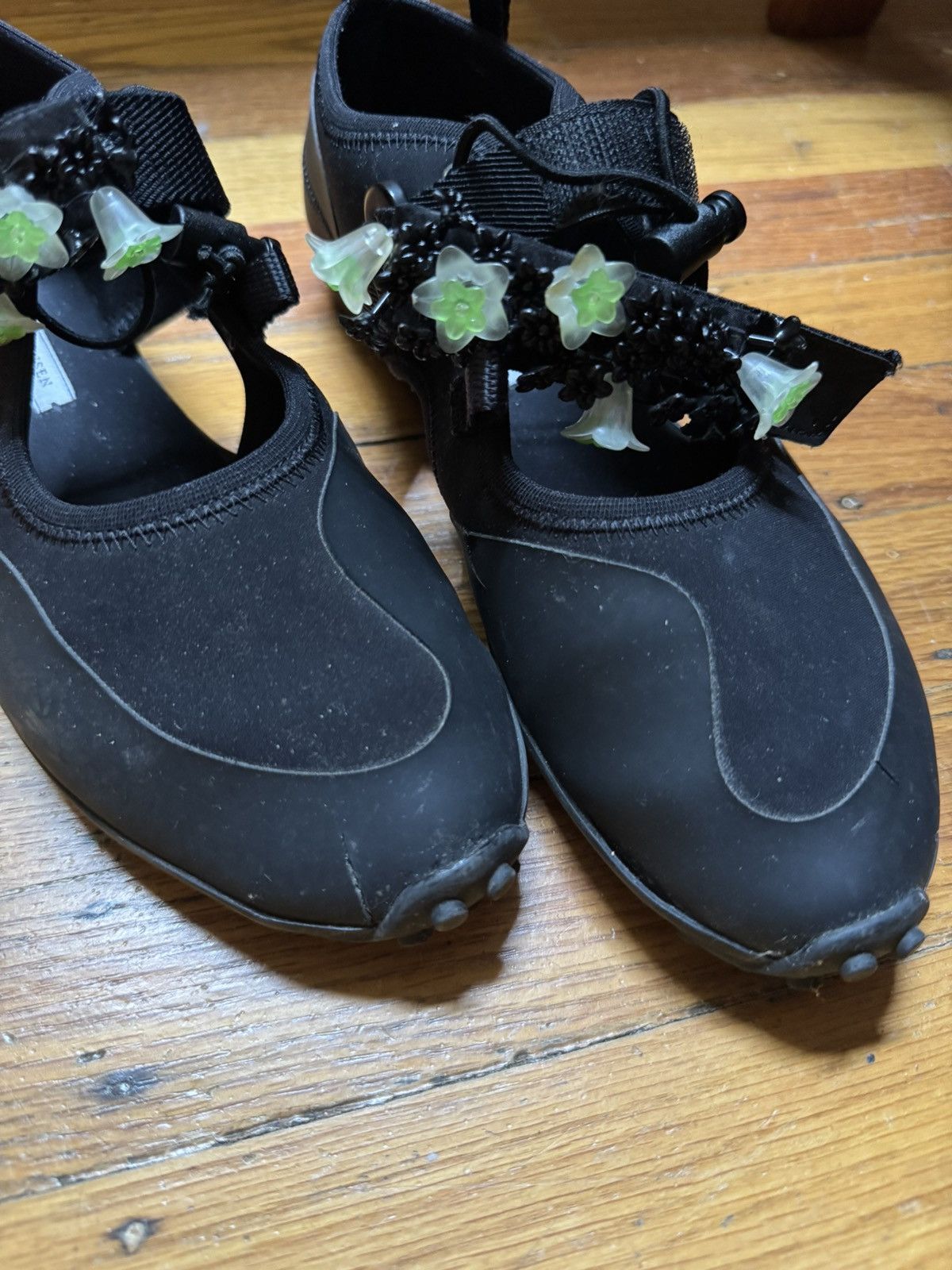 Cecilie Bahnsen Cecilie Bahnsen Sara Embellished Nylon Flat Size US 6 / IT 36 - 2 Thumbnail