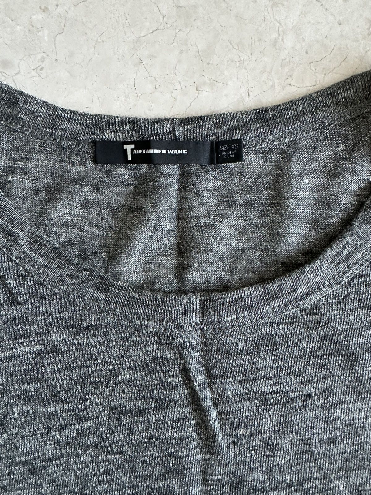 Alexander Wang Heather Linen Tank Size US XS / EU 42 / 0 - 2 Thumbnail