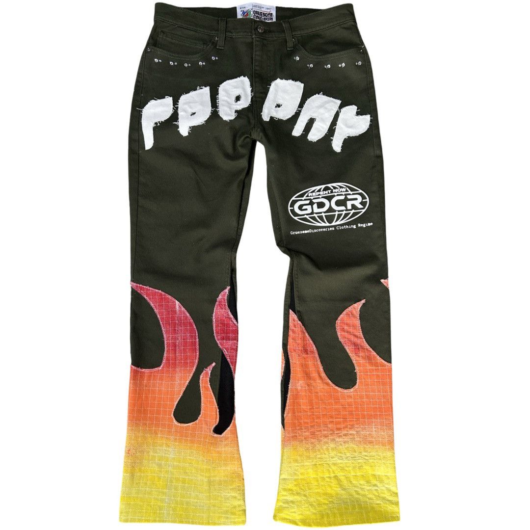 Handmade Streetwear denim Size US 34 / EU 50 - 1 Thumbnail