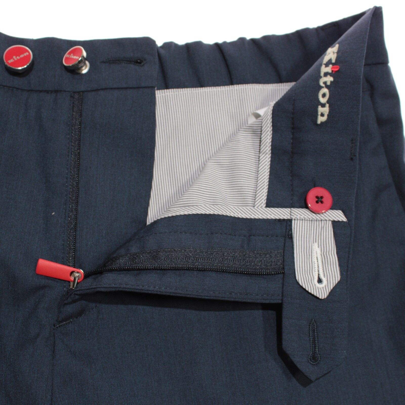 Kiton Kiton New with tags Dress Pants Size 33 US In Blue Size US 33 - 3 Thumbnail