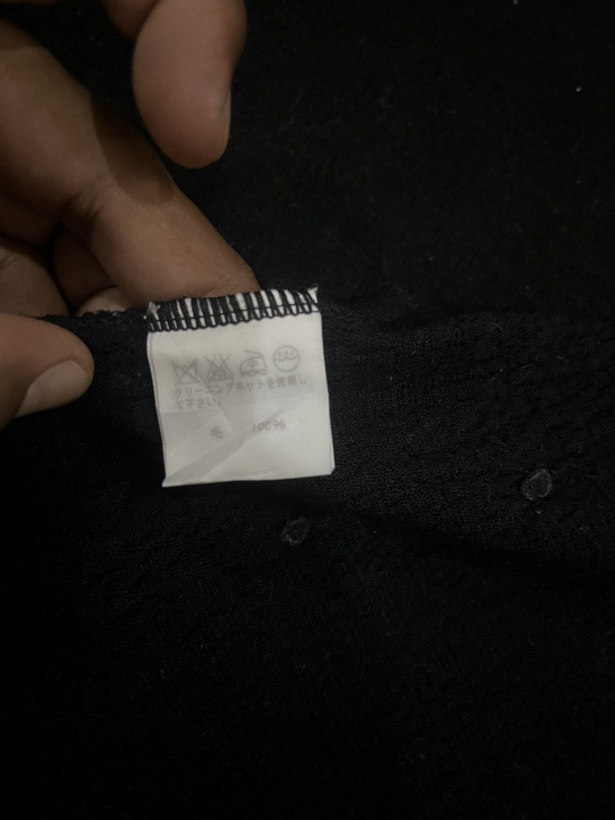 Issey Miyake ISSEY MIYAKE BUTTON UP LONG SLEEVE BLOUSE BLACK Size S / US 4 / IT 40 - 10 Thumbnail