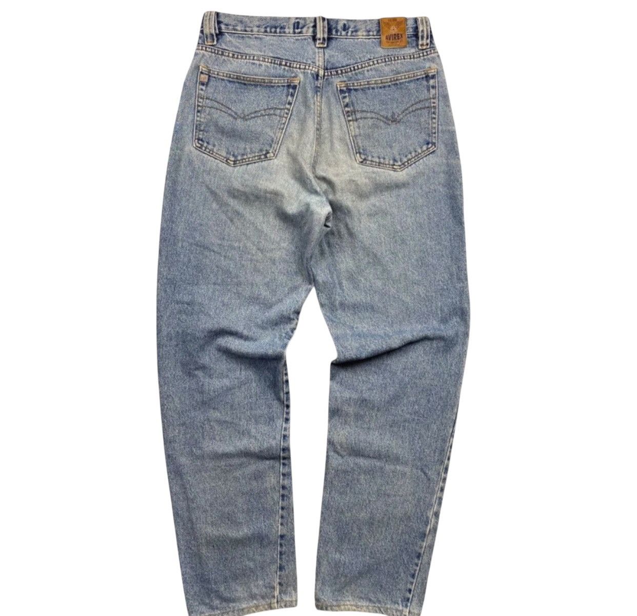 Avirex Avirex usa vintage jeans archive leather rare Size US 34 / EU 50 - 1 Thumbnail