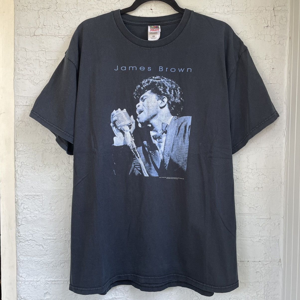 Vintage Vintage James Brown shirt Size US XL / EU 56 / 4 - 1 Thumbnail