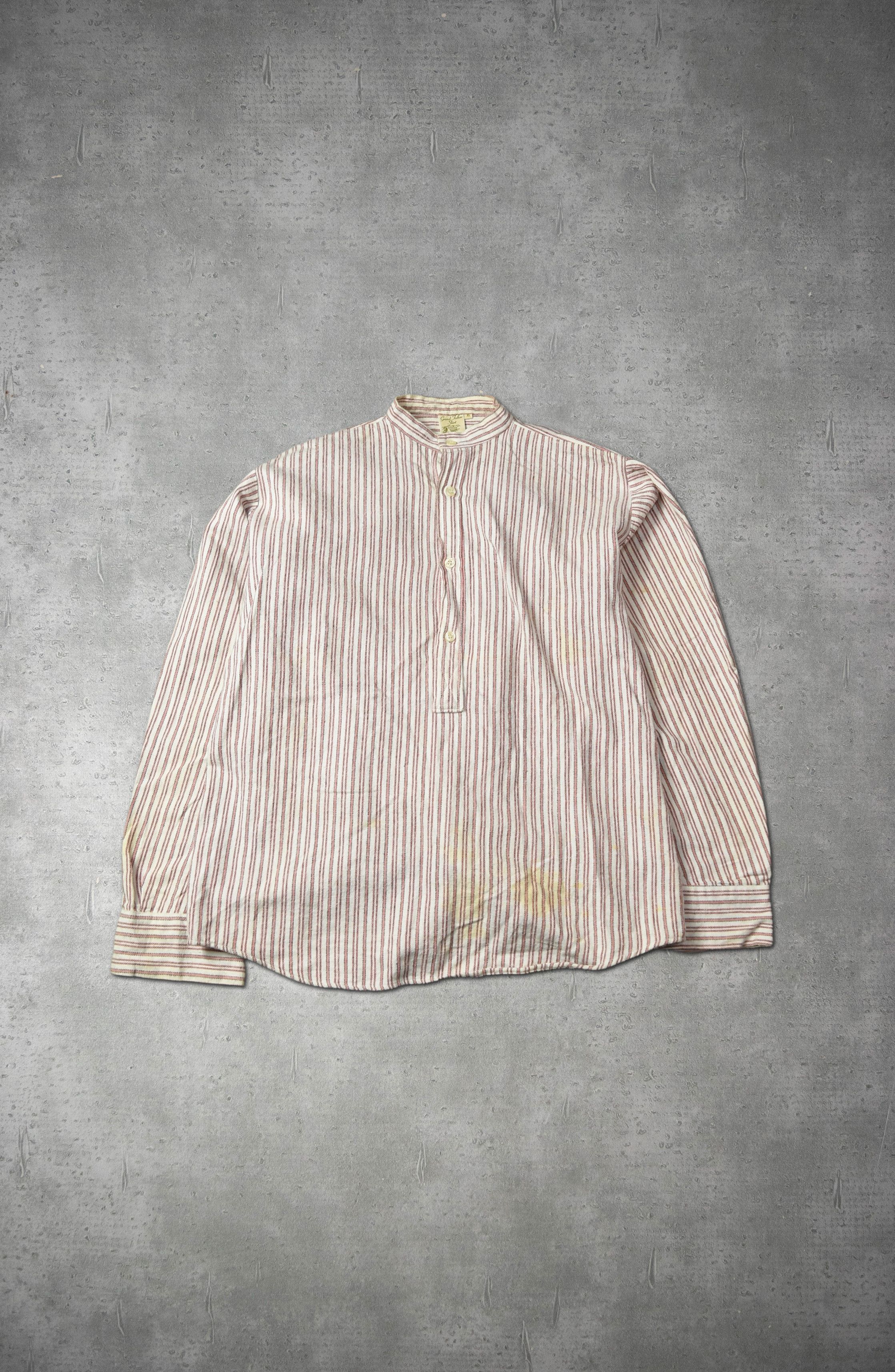 Japanese Brand stripe shirt 14-4-45 69.5