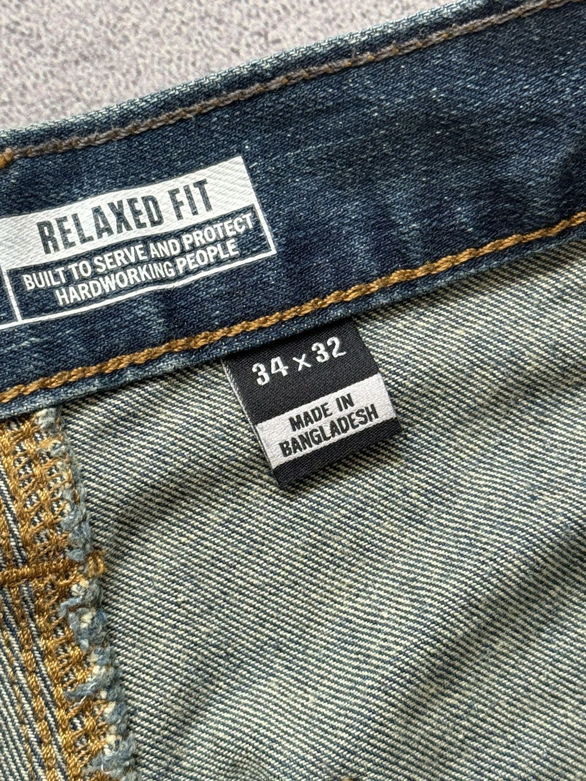 Carhartt × Vintage Carhartt 34/32 rugged flex relaxed jean pant denim trouser Size US 34 / EU 50 - 13 Thumbnail