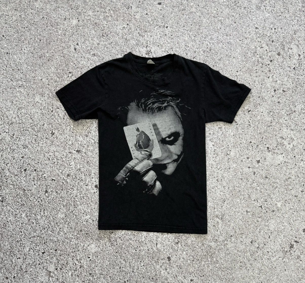 DC Comics Vintage 2008 The Dark Knight Rises Joker Batman T-Shirt Size US S / EU 44-46 / 1 - 3 Thumbnail