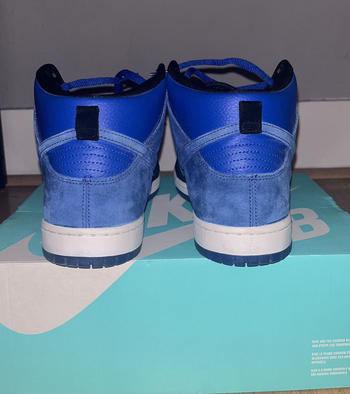 Nike Nike SB Dunk High J Pack Royal Blue Size US 9.5 / EU 42-43 - 5 Thumbnail