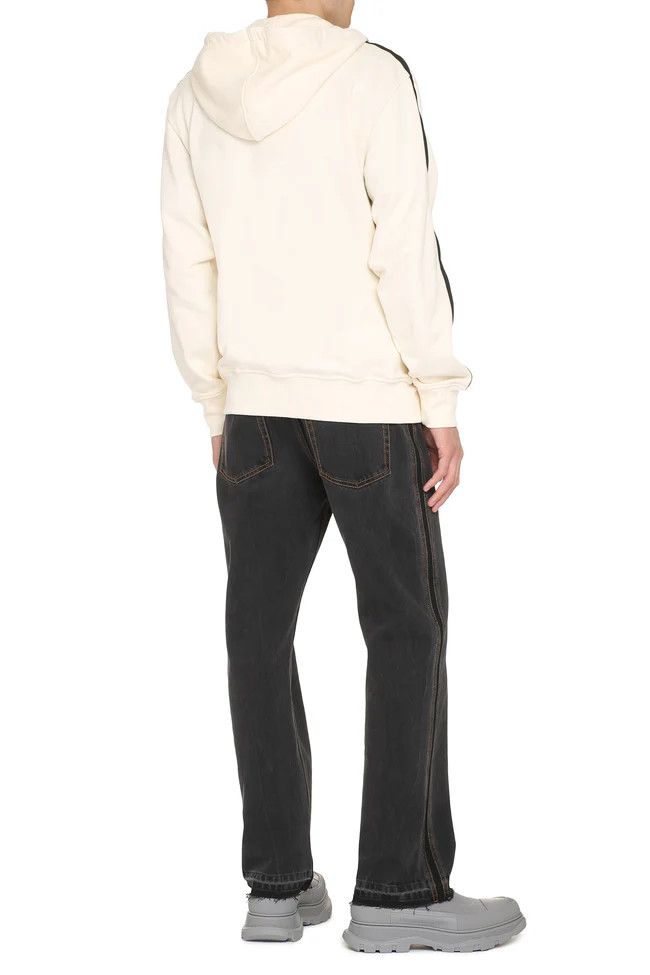Alexander McQueen o1y1024 Hoodie in Ivory Size US S / EU 44-46 / 1 - 4 Thumbnail