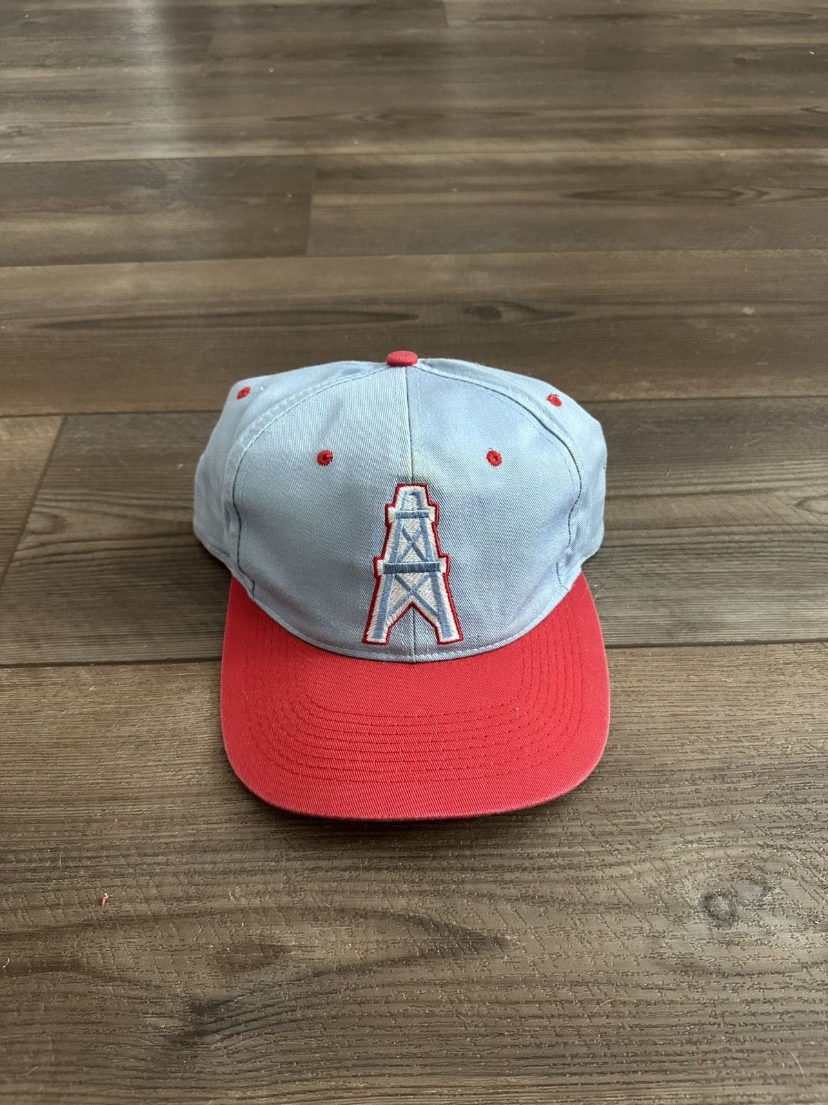 Vintage Vintage Houston Oilers Annco x NFL Football Snapback Hat 90s Size ONE SIZE - 1 Thumbnail