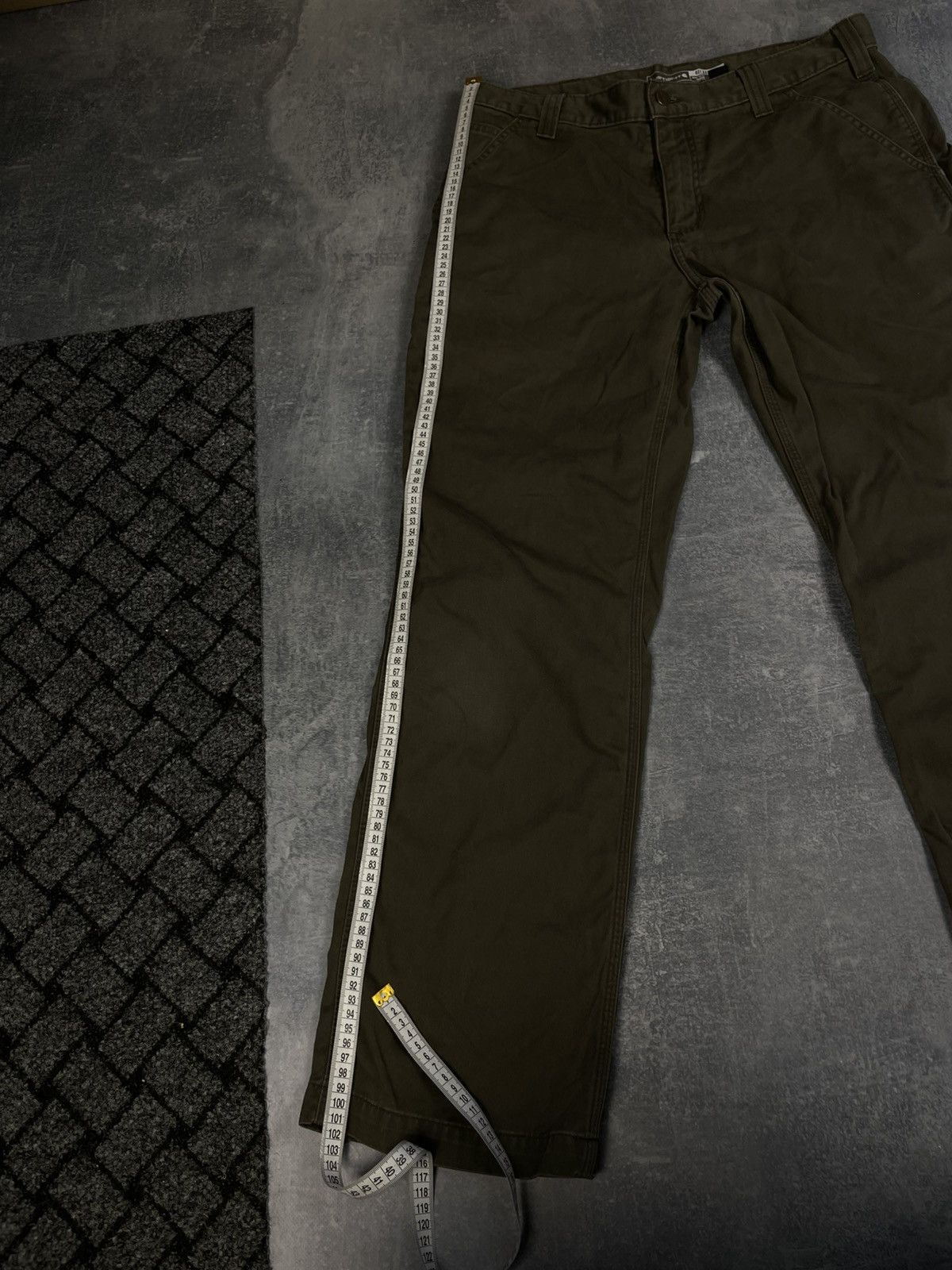 Carhartt × Carhartt Wip Vintage Carpenter Carhartt relaxed fit pants / streetwear Size US 32 / EU 48 - 7 Thumbnail