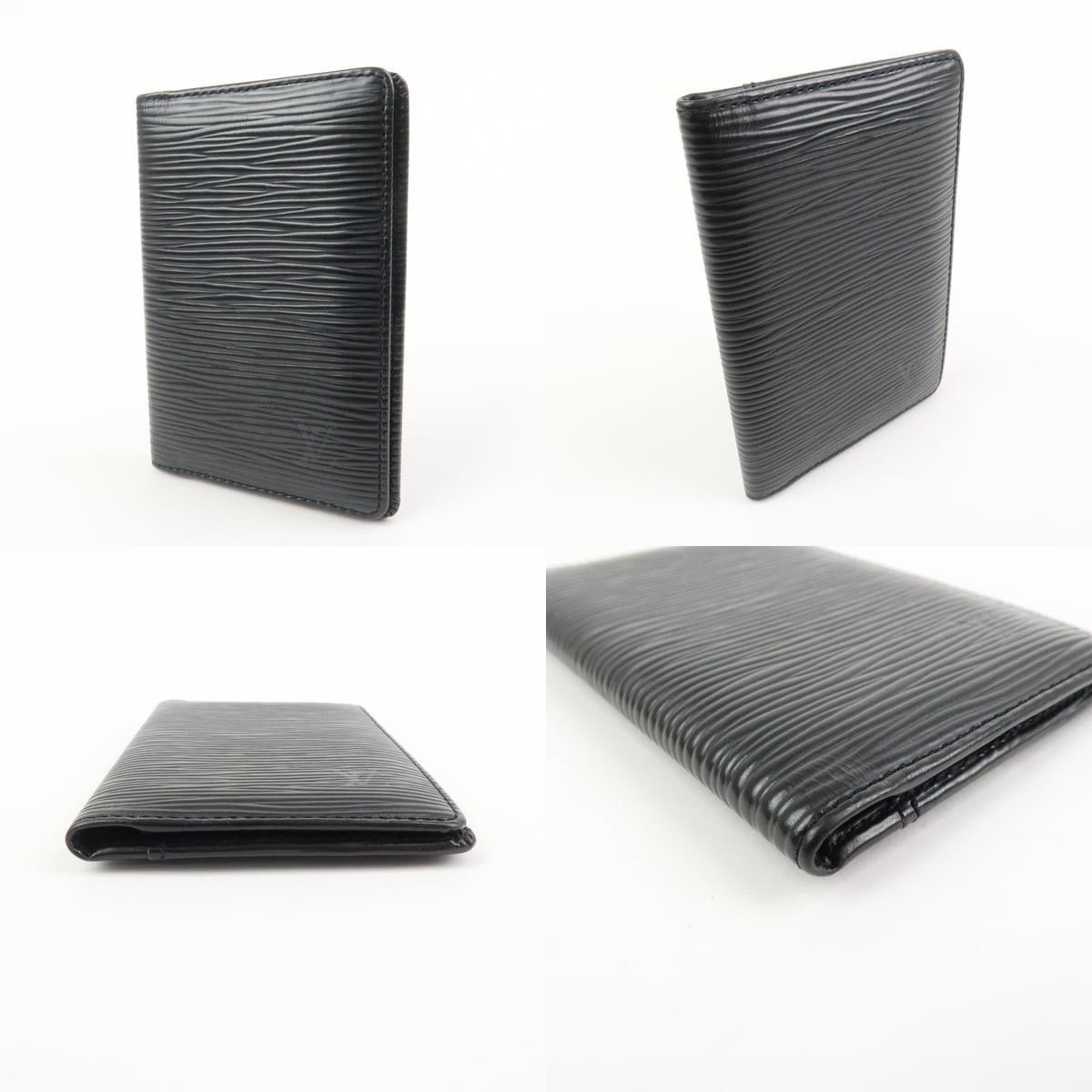 Louis Vuitton Louis Vuitton Epi Organizer De Poche Card Case Black Size ONE SIZE - 3 Thumbnail