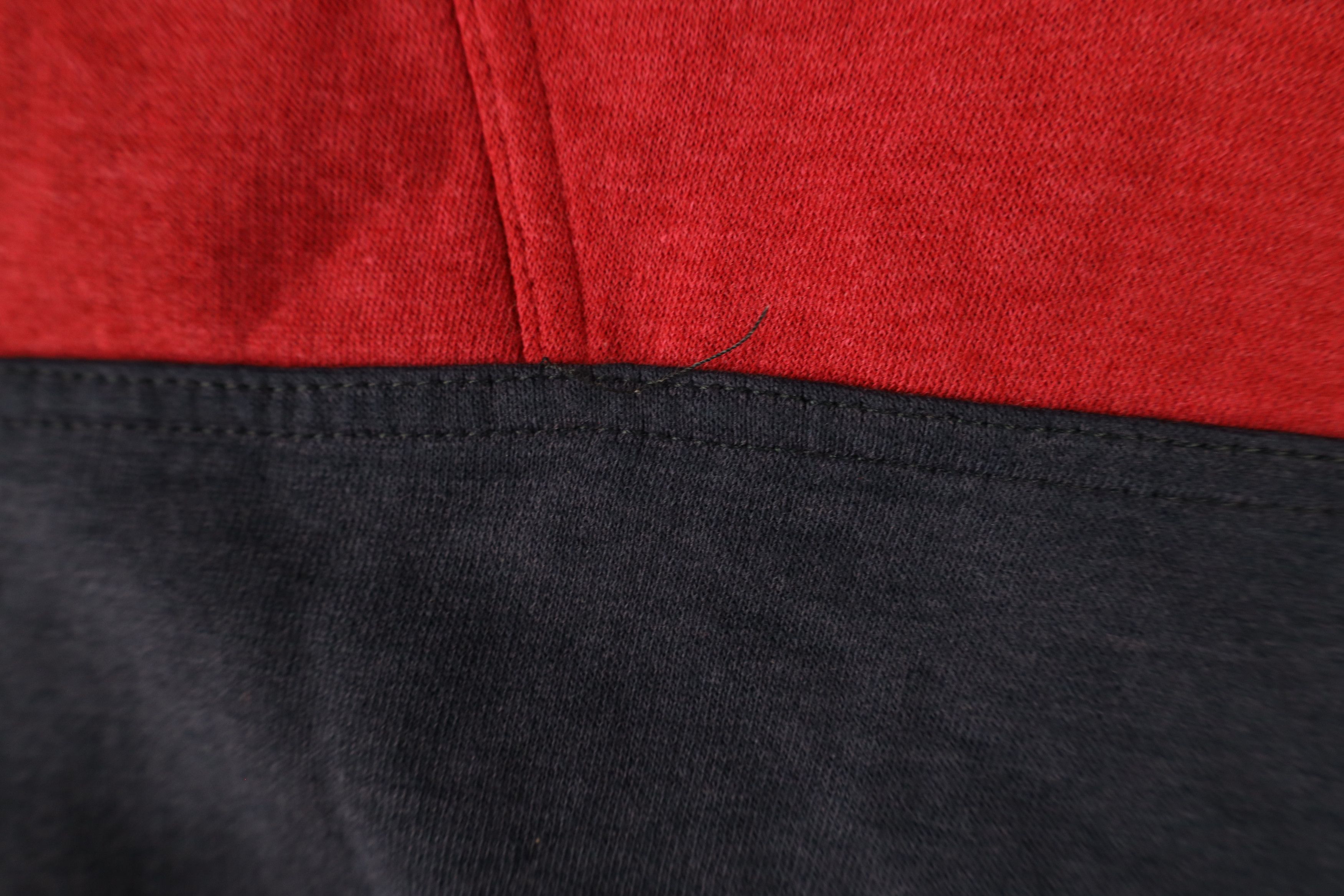 Vintage Vintage 90s Streetwear Block Half Zip Pullover Sweatshirt Size US L / EU 52-54 / 3 - 8 Thumbnail