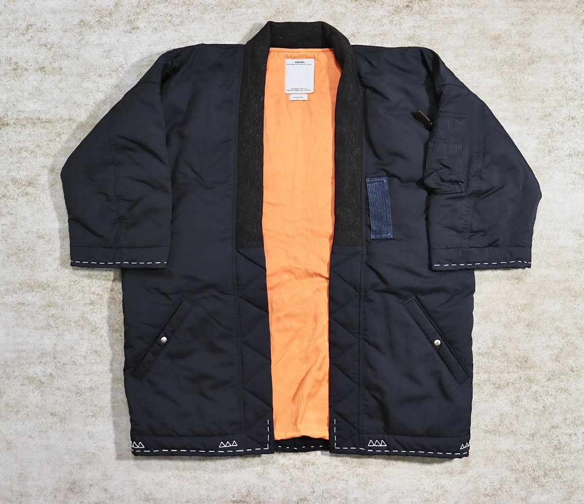 Visvim Sanjuro Kimono Down Jacket，size3