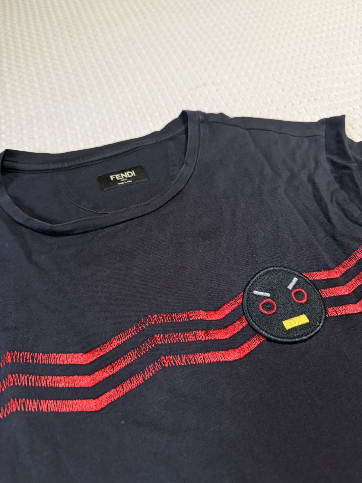 Fendi Fendi Emoji Tee Size US S / EU 44-46 / 1 - 1 Thumbnail