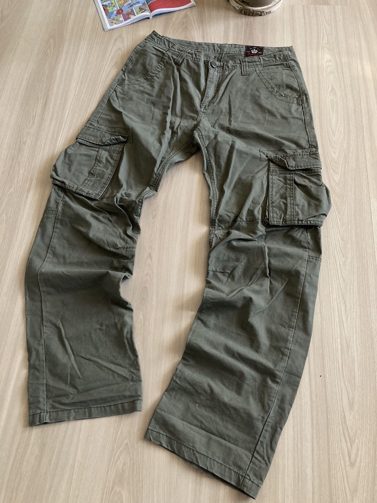 Vintage Vintage Cargo Military Pants Japanese Style 00s Size US 34 / EU 50 - 1 Thumbnail
