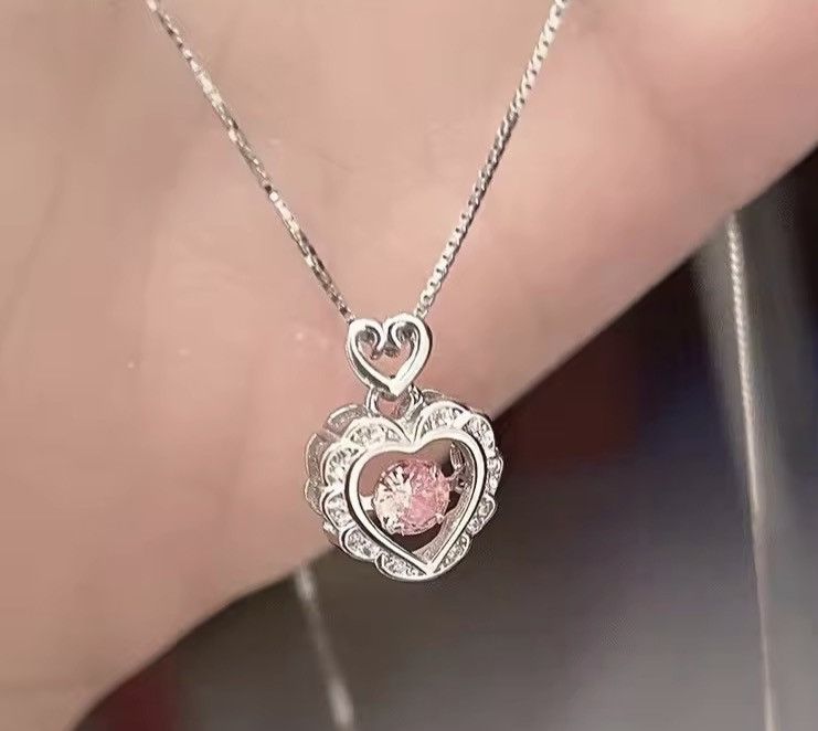 Japanese Brand Cybercore Star Pendant Necklace – Mixed Link Chain Size ONE SIZE - 1 Thumbnail
