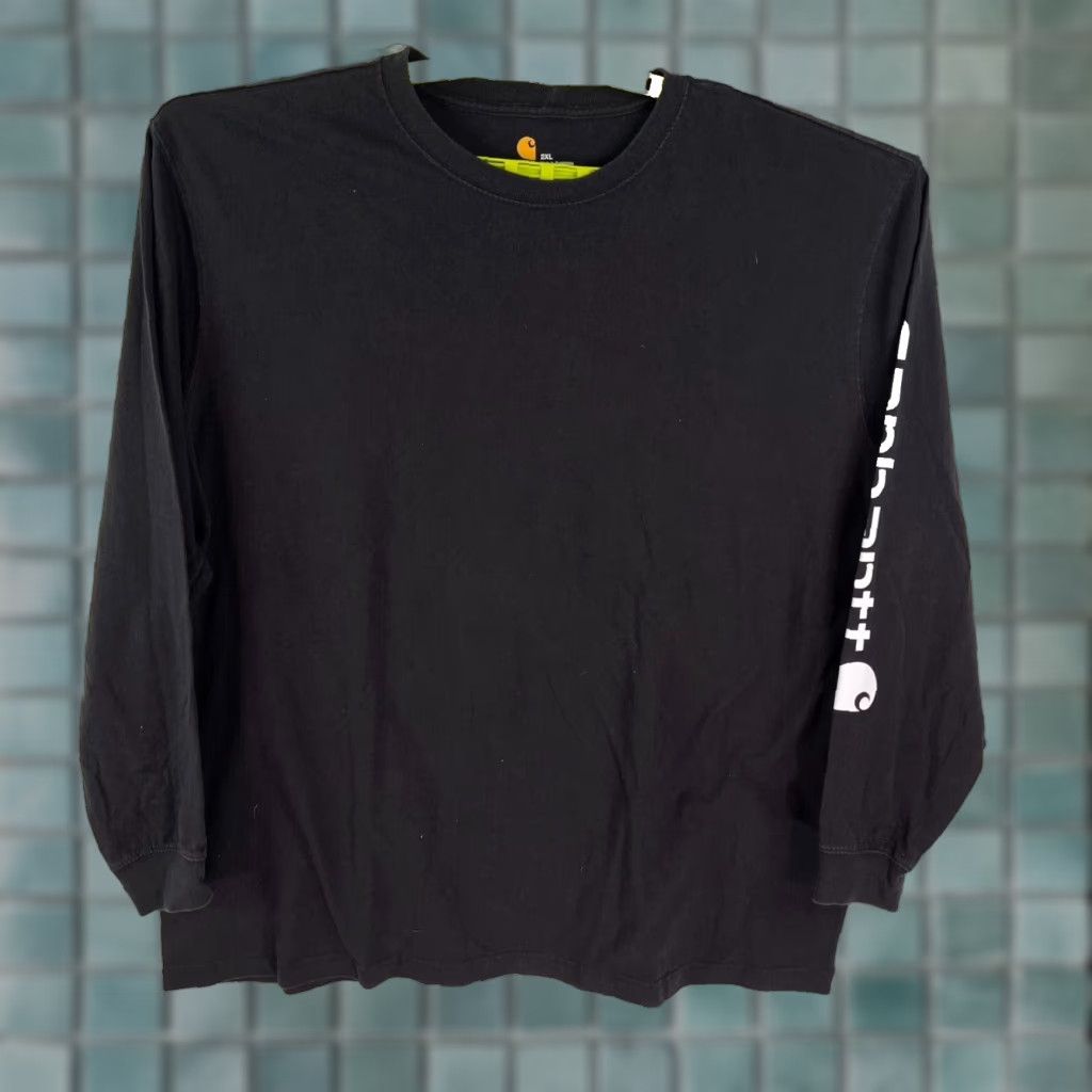 Carhartt Carhartt Shirt Mens Size L Black Long Sleeve Arm Graphic Hit Size US L / EU 52-54 / 3 - 1 Thumbnail