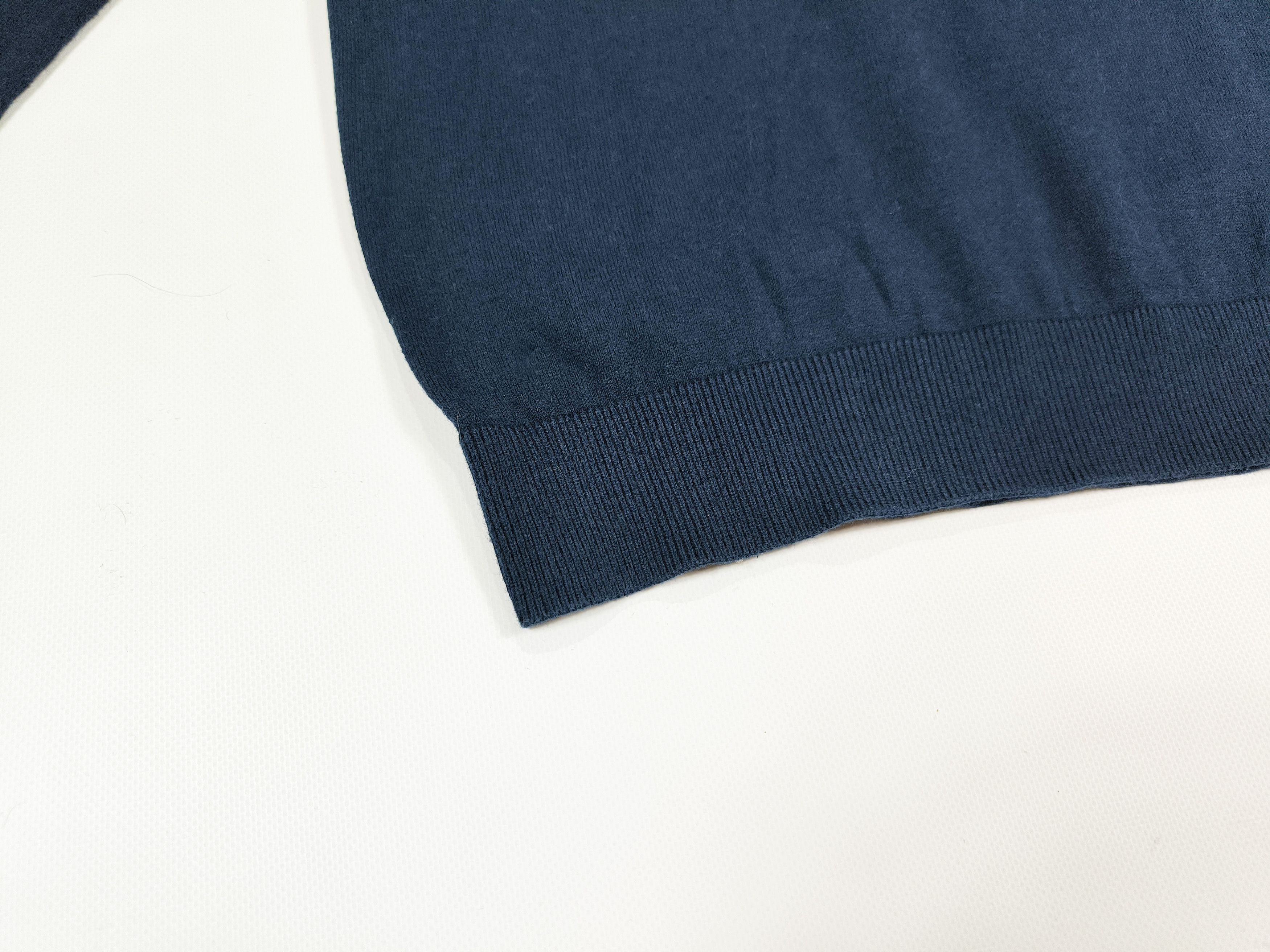A.P.C. A.P.C. Paris Cotton Cashmere Navy Pullover Sweater Size S Size US S / EU 44-46 / 1 - 4 Thumbnail