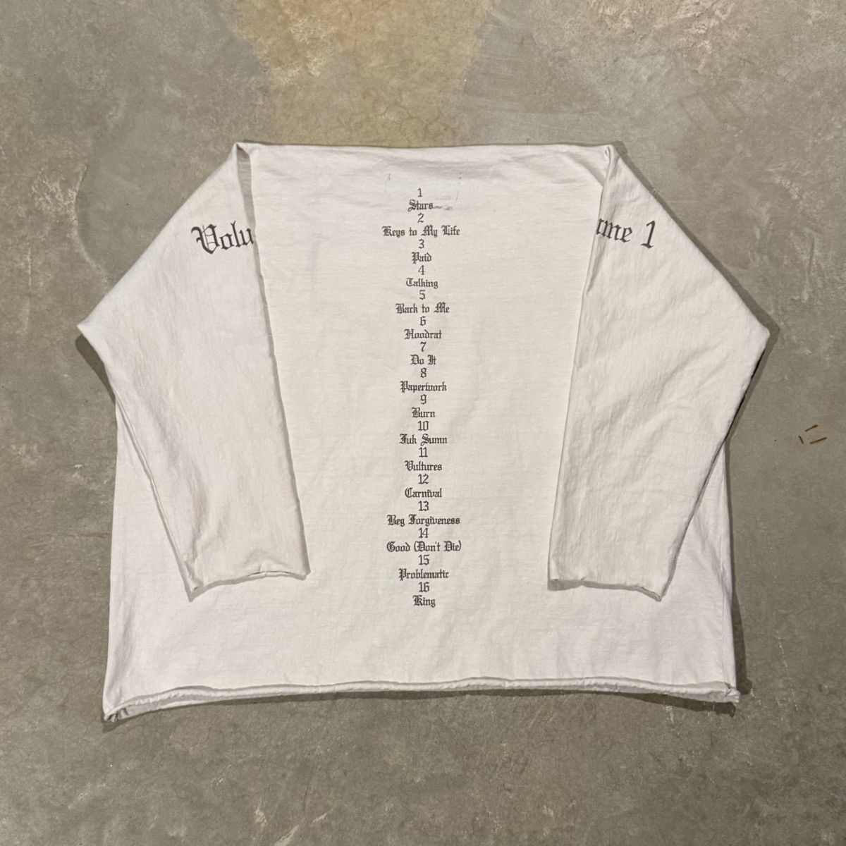 Yeezy Yeezy Vultures Volume 1 Album Tee Kanye West Rap Size US XXL / EU 58 / 5 - 6 Thumbnail