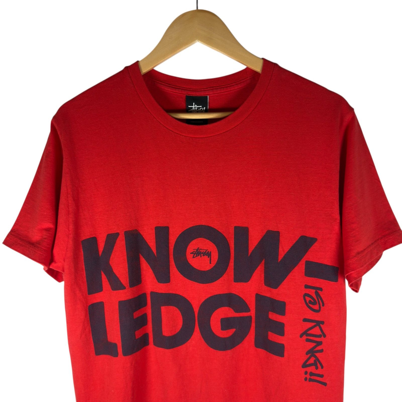 Stussy Stussy Big Knowledge T-shirt Men’s M - Streetwear Skater Emo Size US M / EU 48-50 / 2 - 5 Thumbnail
