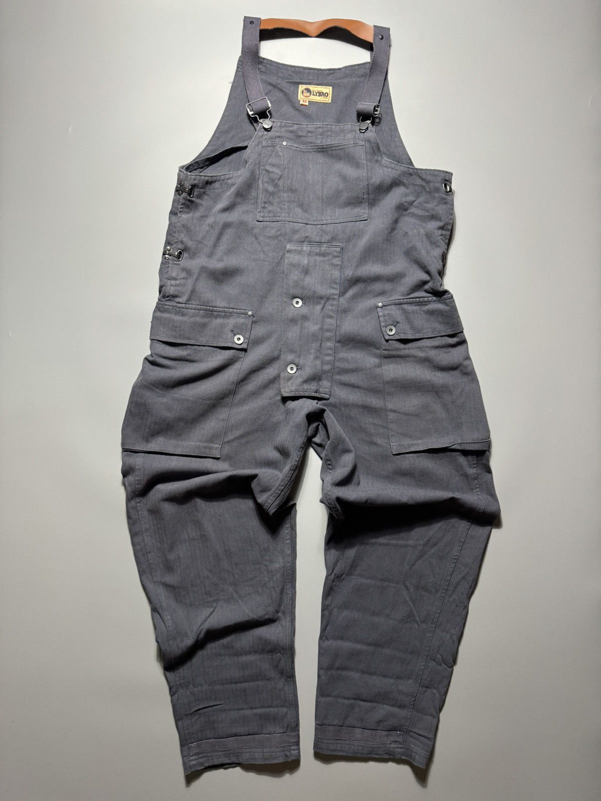 A*6様 LYBRO NABAL DUNGAREE HERRRINGBONE Nigel Cabourn x Lybro Naval Dungaree Nigel Cabourn
