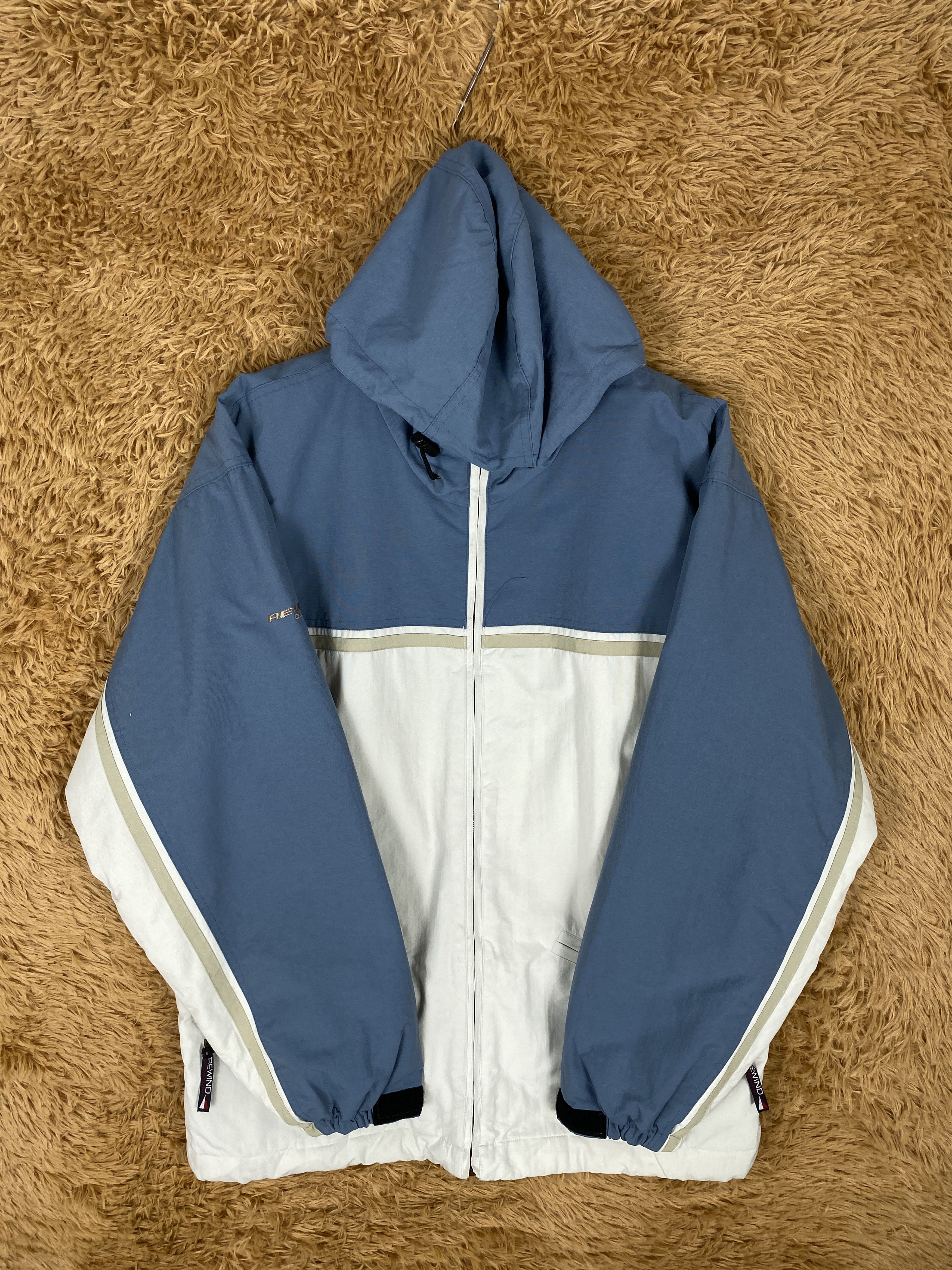 Japanese Brand Vintage Rewind Hoodie Jacket J2373 Size US L / EU 52-54 / 3 - 5 Thumbnail