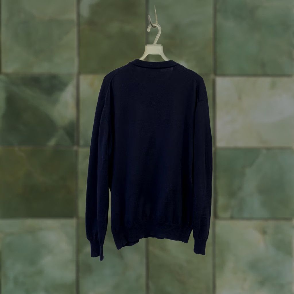 Ermenegildo Zegna VINTAGE Ermenegildo Zegna Navy Blue 100% Wool Crewneck Sweater Men XL Navy Blue Wool Crewneck Sweater Mens XL Blue 100% Lana Wool Italy Size US XL / EU 56 / 4 - 1 Thumbnail