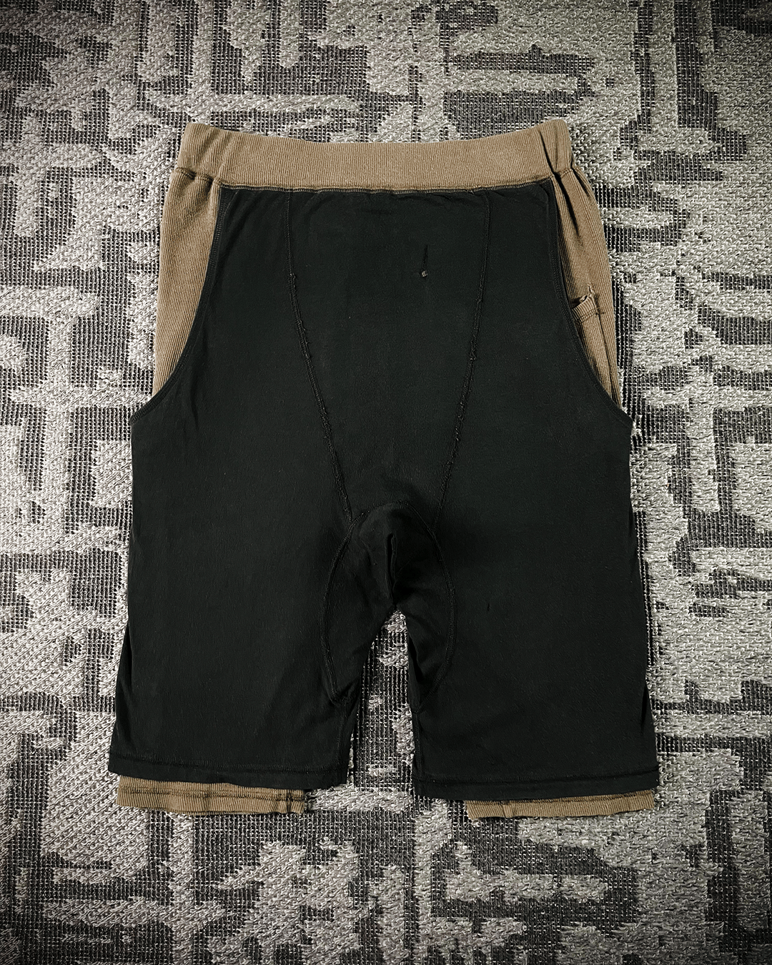 Japanese Brand Moonage Devilment Double layer Short Pants Size US 29 - 2 Thumbnail