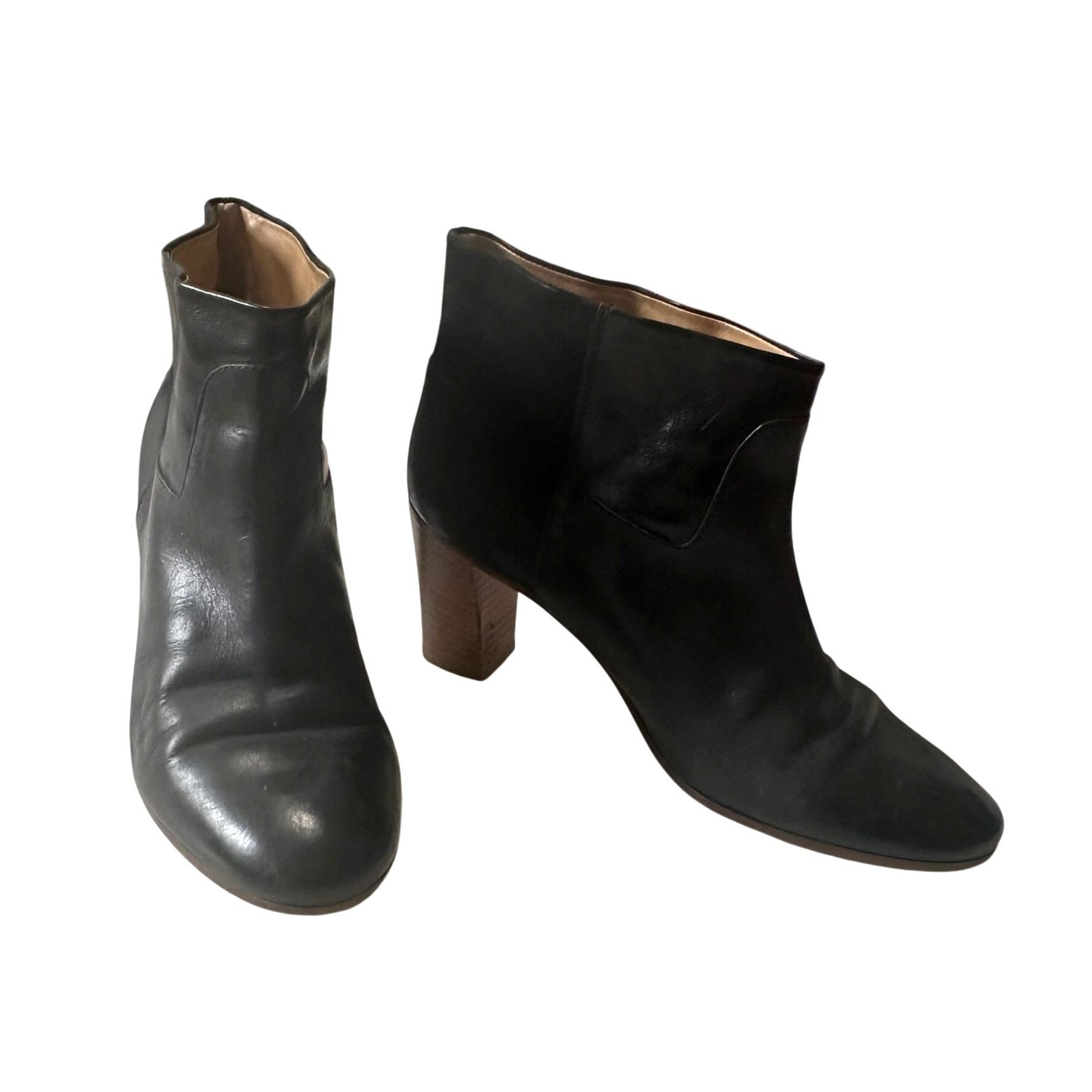Maison Margiela Maison Martin Margiela Archive Era Y2K Leather Ankle Boots Size US 8 / IT 38 - 14 Thumbnail