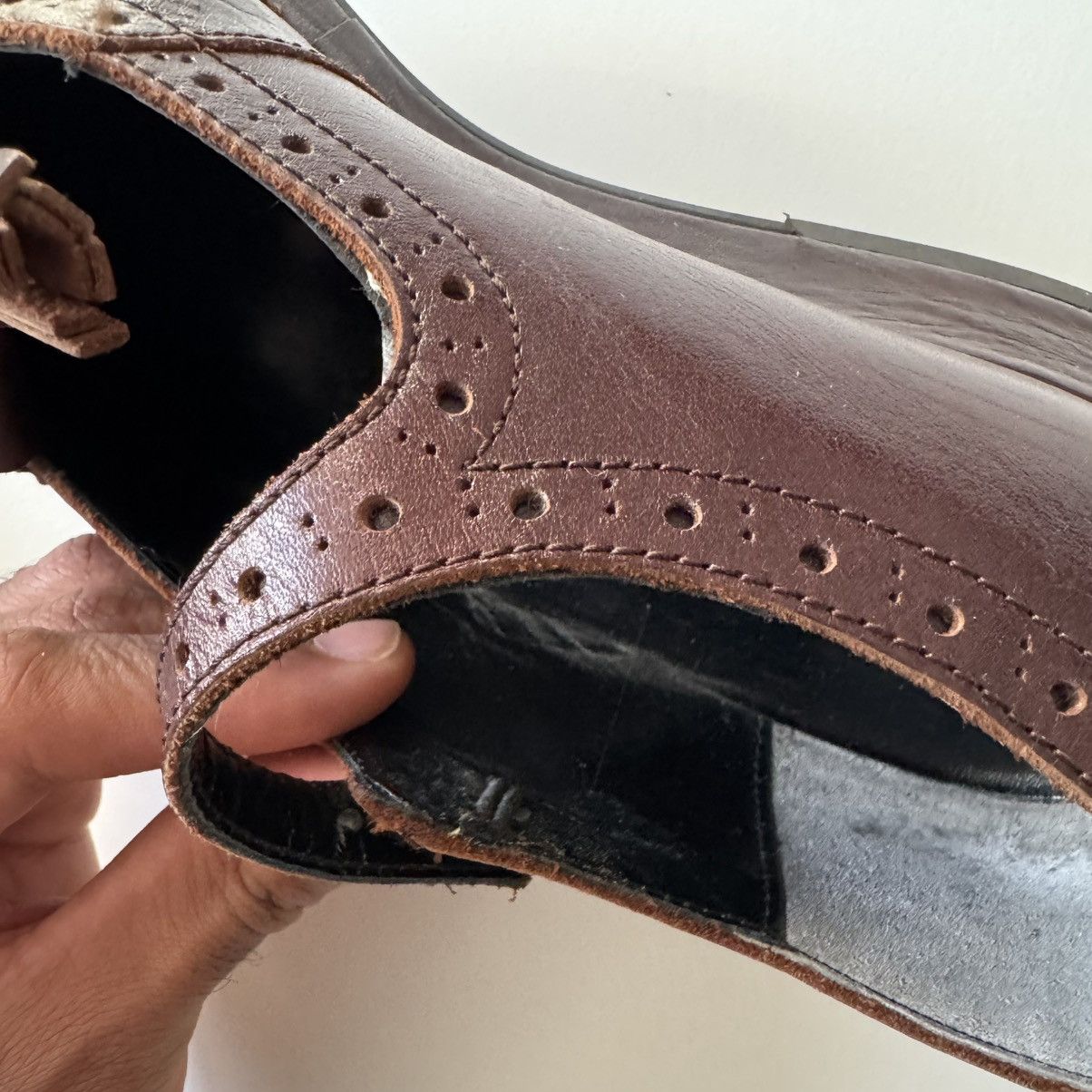 Comme des Garcons Tricot Comme Des Garcons Brown Tassel Mary Jane Loafers Size US 5.5 / IT 35.5 - 8 Thumbnail