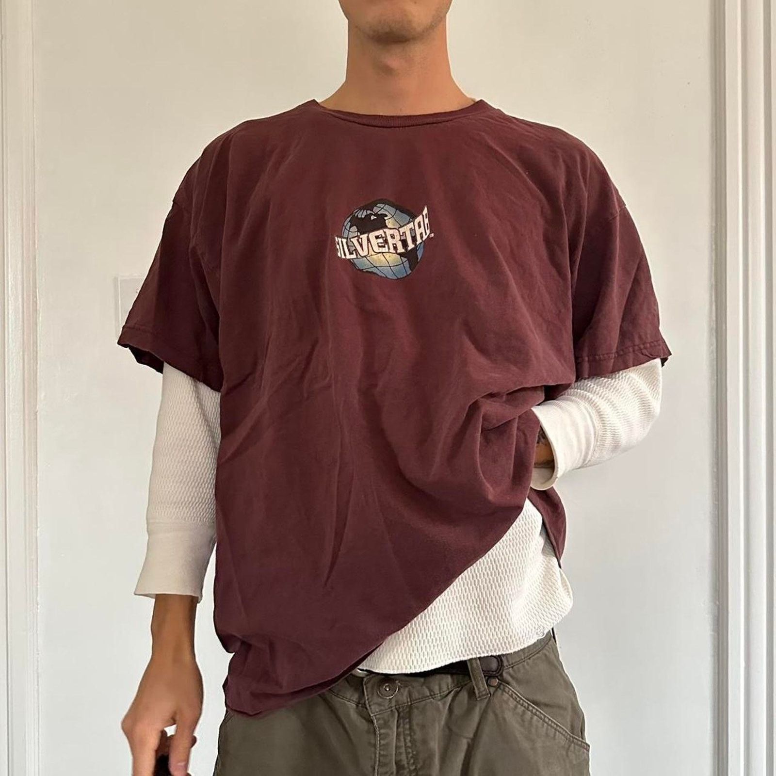 Levi's Vintage 90s Faded Graphic Levi’s Silvertab Logo Skate Shirt Size US XL / EU 56 / 4 - 6 Thumbnail