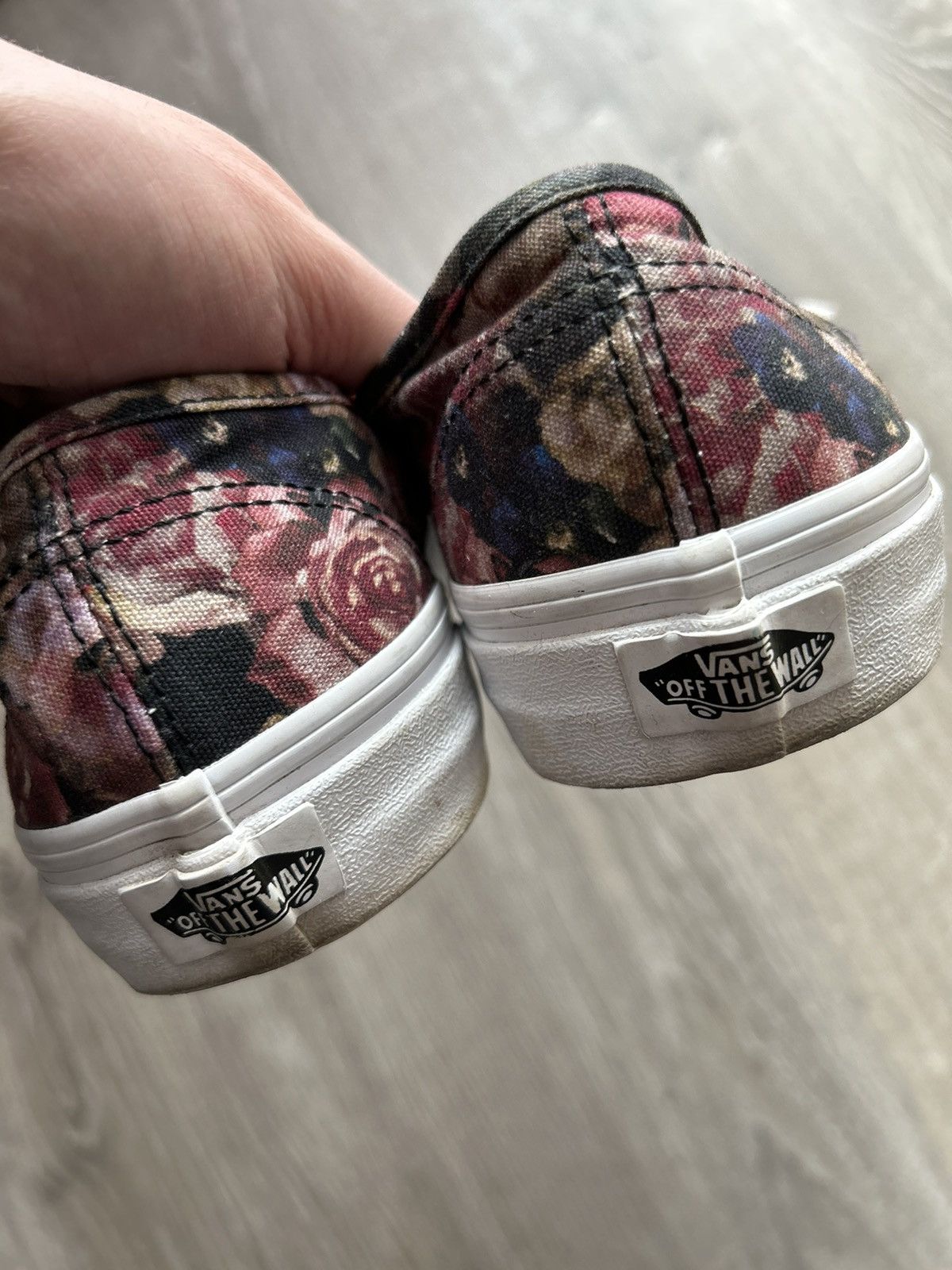 Vans Vans Authentic Floral Print Size US 8.5 / EU 41-42 - 3 Thumbnail