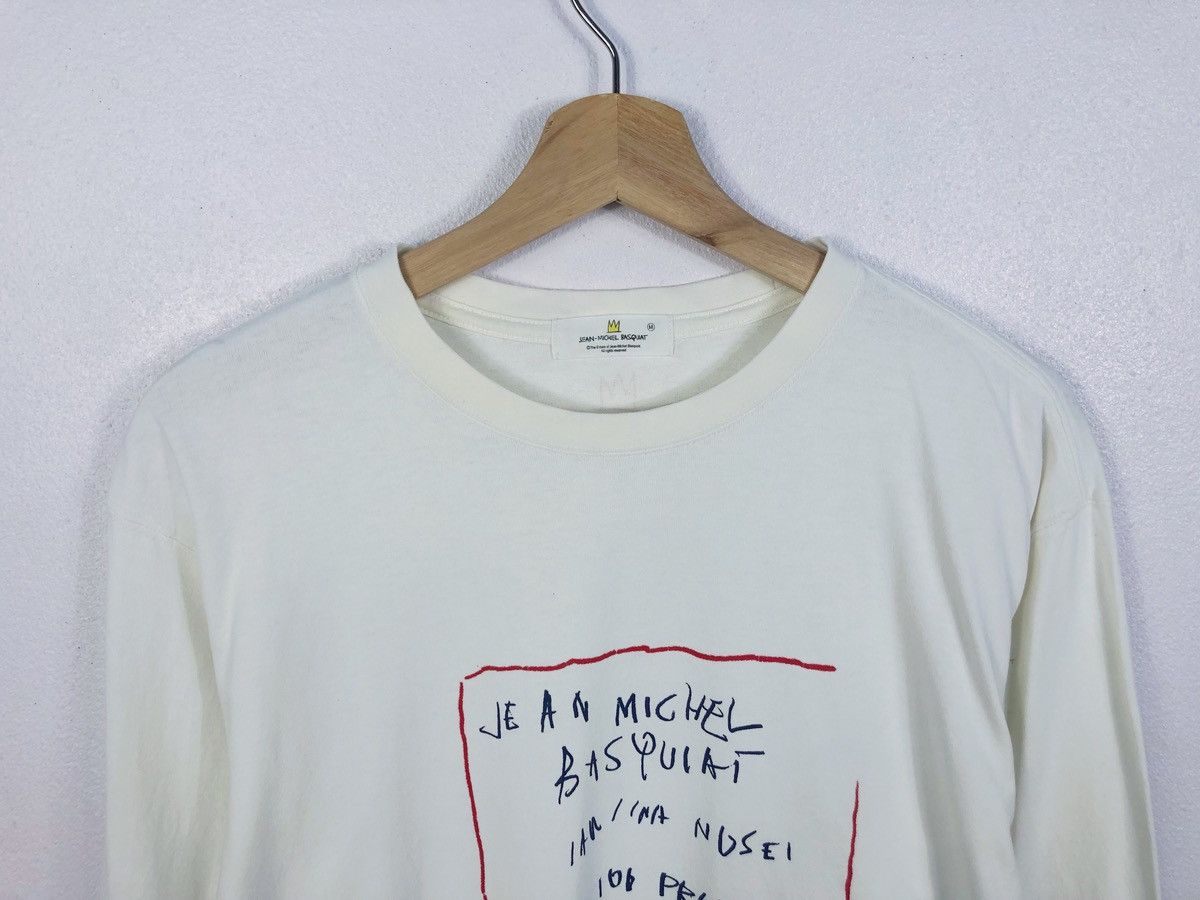 Jean-Michel Basquiat Rare Uniqlo X Jean Michel Basquait LS Tee Size US M / EU 48-50 / 2 - 2 Thumbnail
