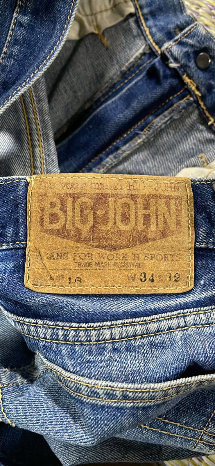 Big John Big john jeans Size US 34 / EU 50 - 2 Thumbnail