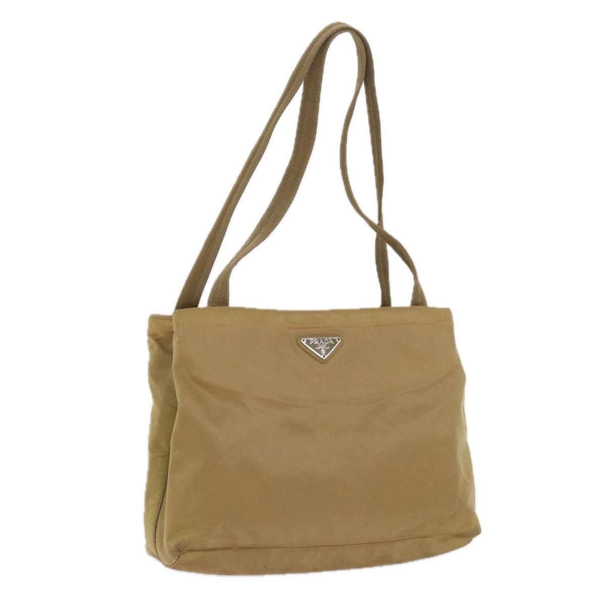 Prada PRADA Shoulder Bag Nylon Beige Size ONE SIZE - 1 Thumbnail